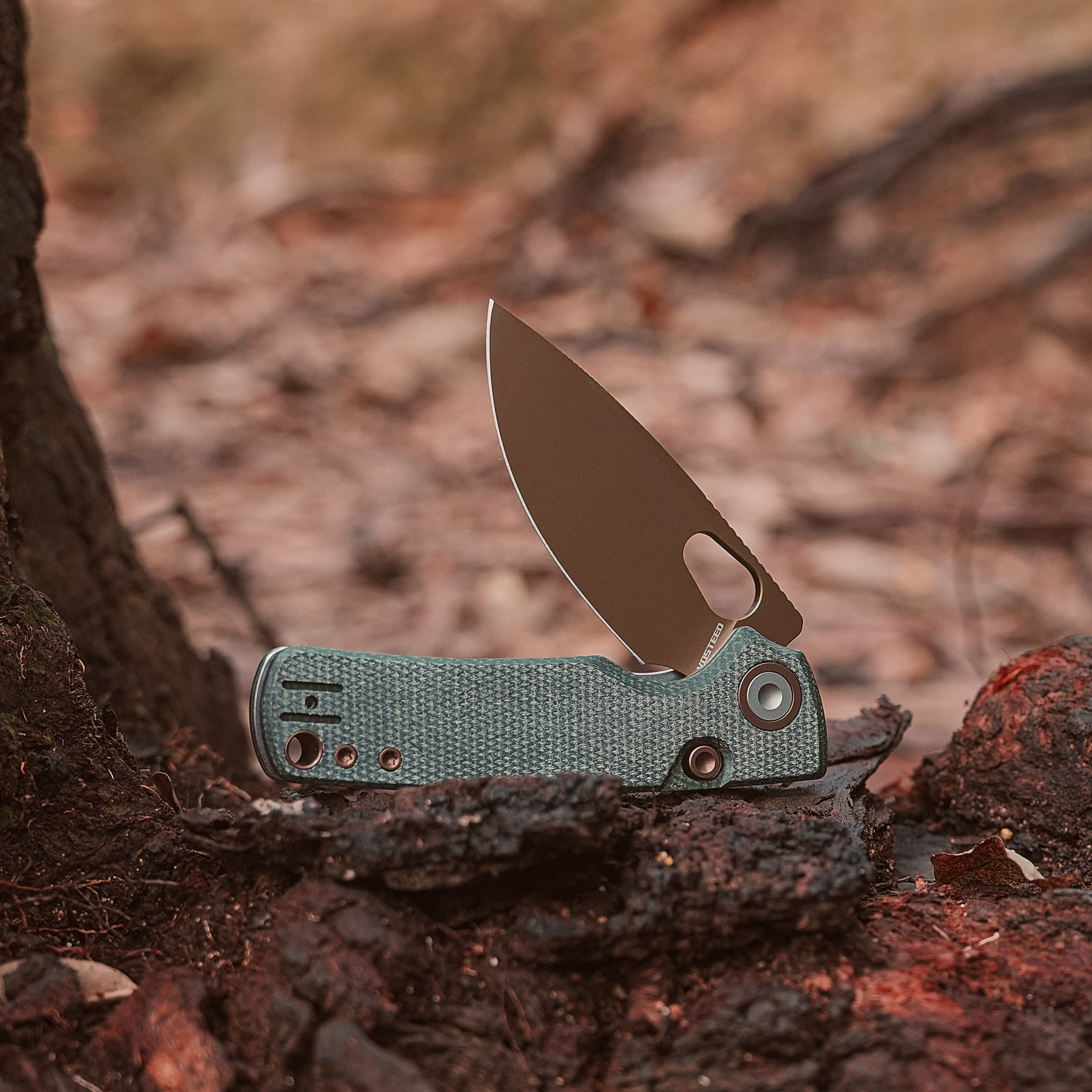 Porcupine - Top Liner Lock  (2.99" 14C28N Blade & Micarta Handle) - A2609