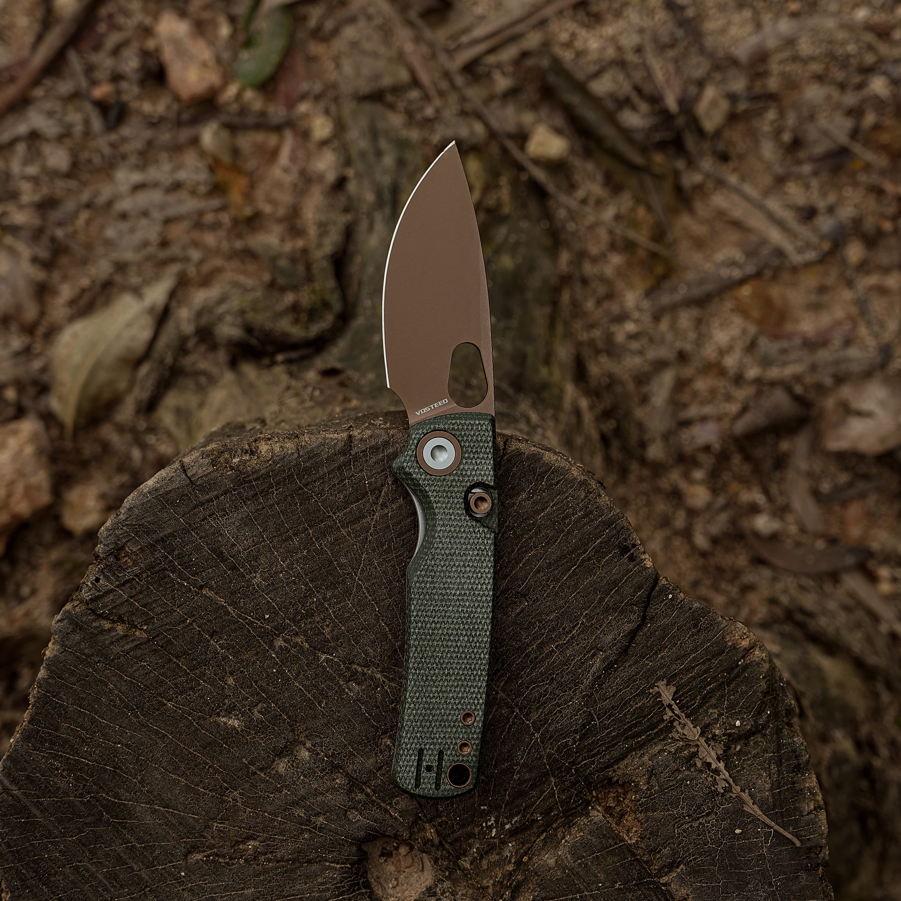 Porcupine - Top Liner Lock  (2.99" 14C28N Blade & Micarta Handle) - A2609