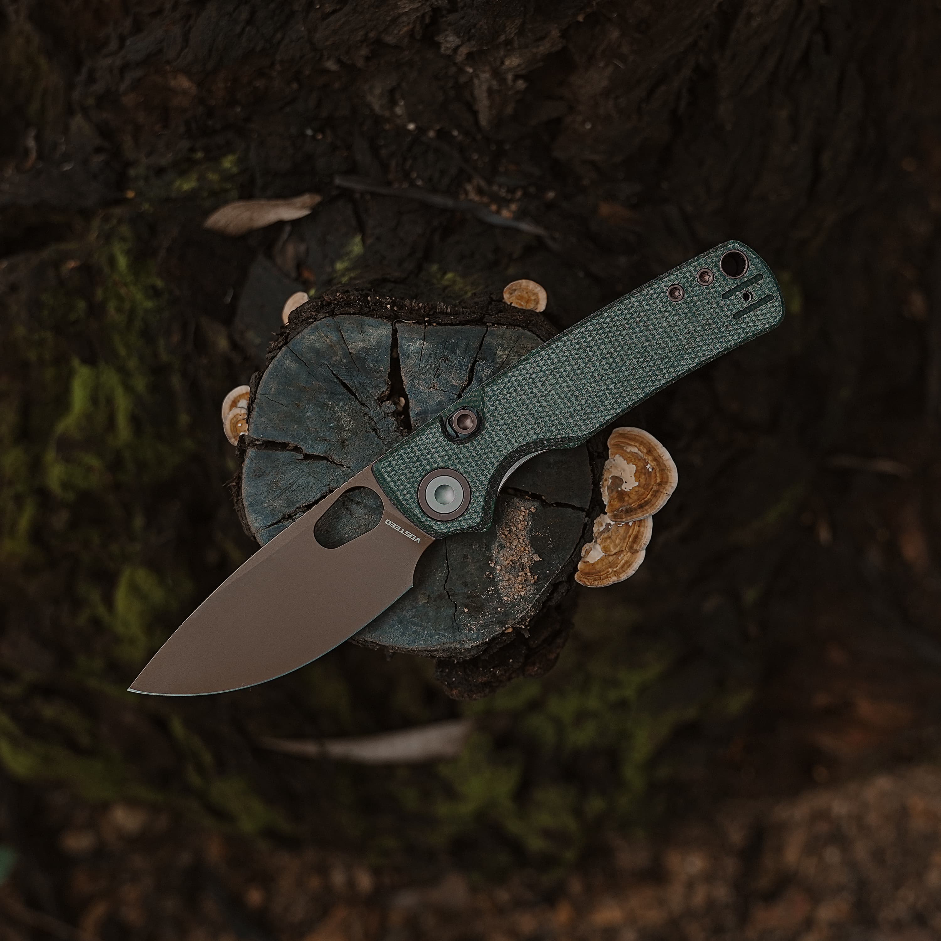 Porcupine - Top Liner Lock  (2.99" 14C28N Blade & Micarta Handle) - A2609