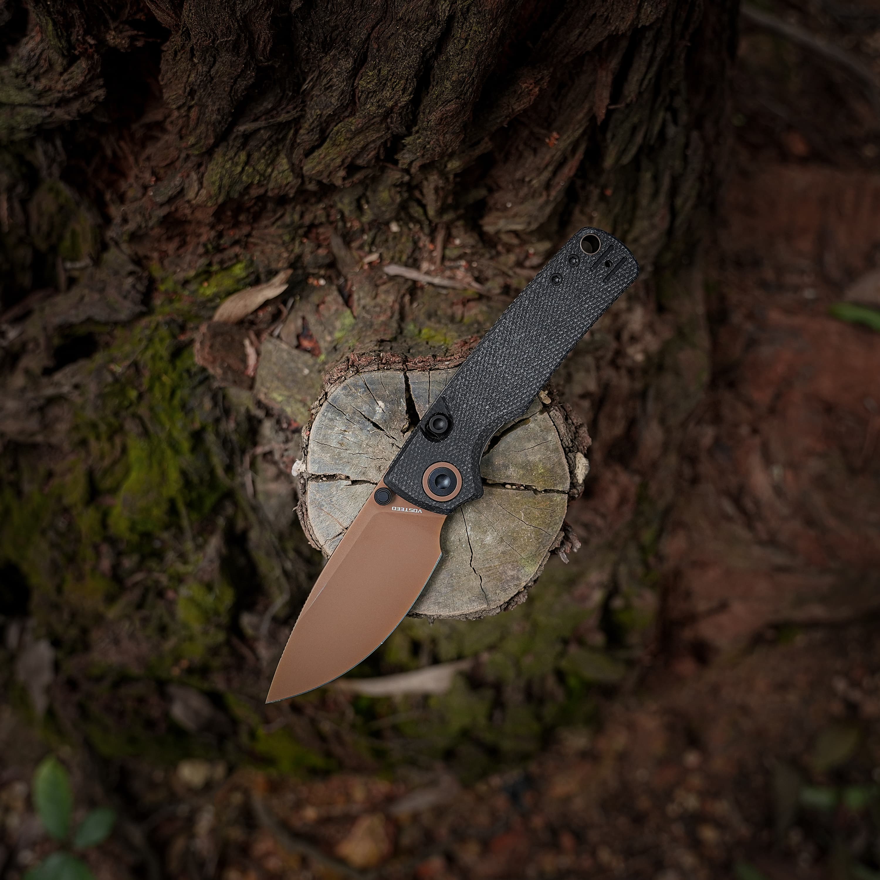 Porcupine - Top Liner Lock  (2.99" 14C28N Blade & Micarta Handle) - A2610