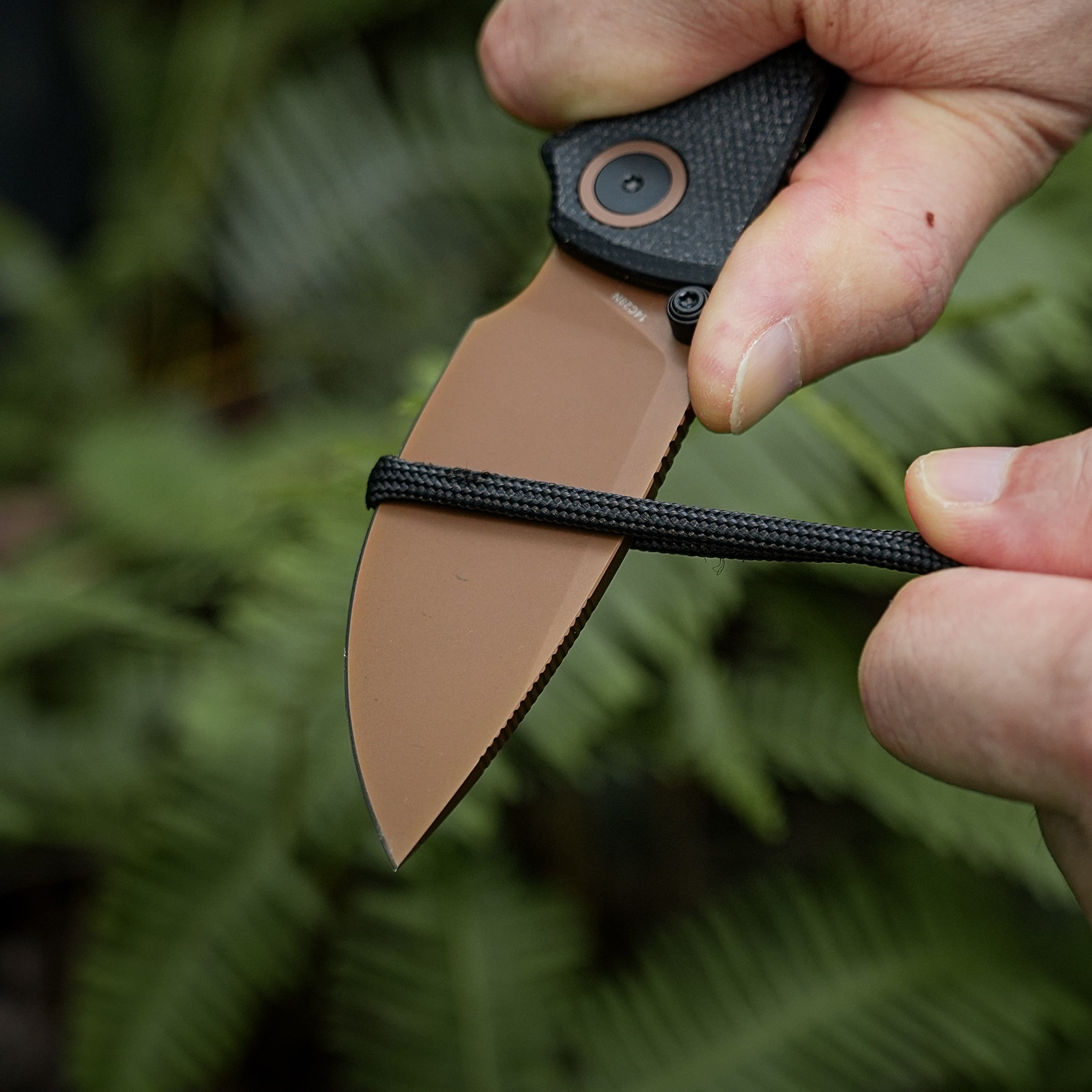 Porcupine Micarta Camp Knife | Tough Folder for Wilderness Survival