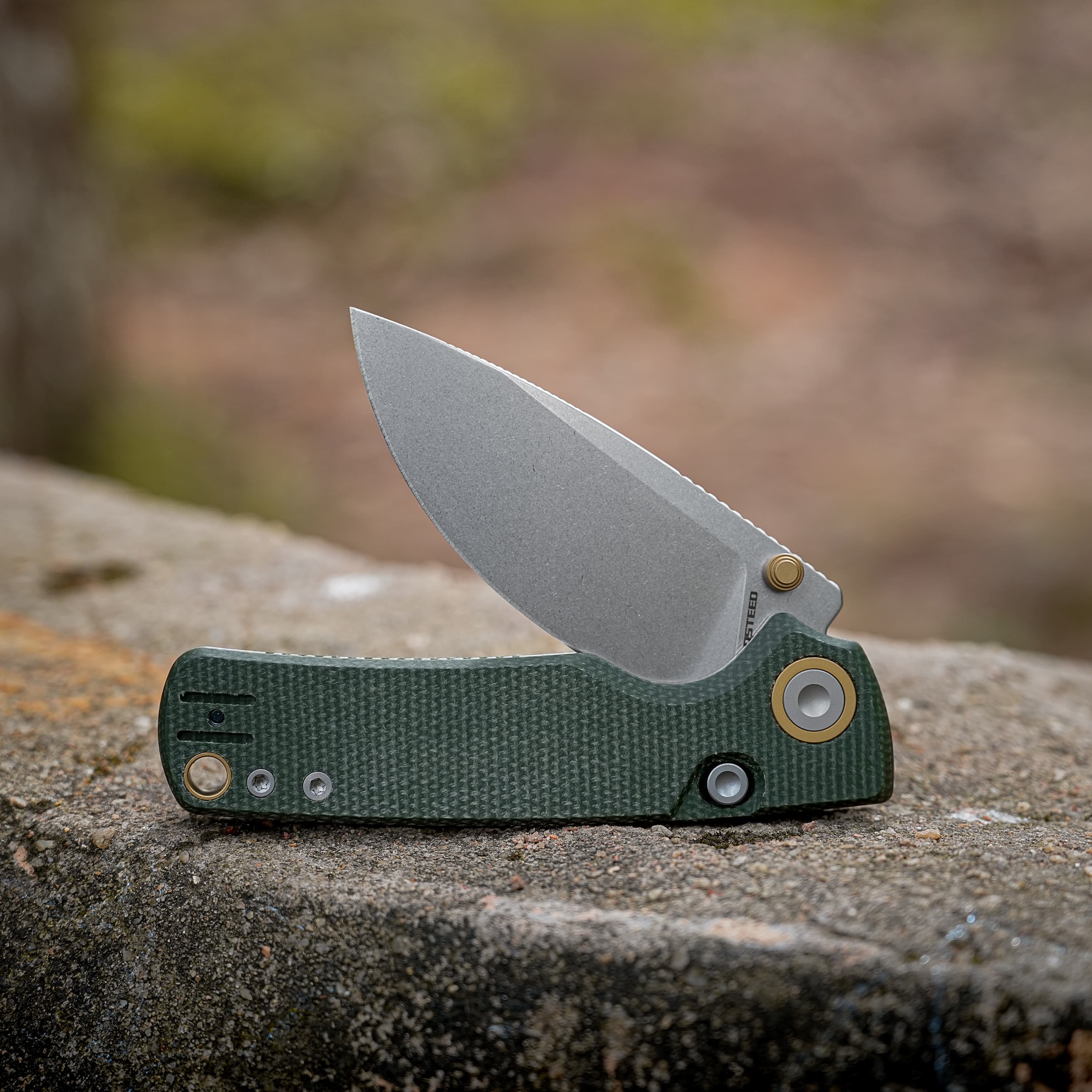 Porcupine - Top Liner Lock  (2.99" 14C28N Blade & Micarta Handle) - A2611