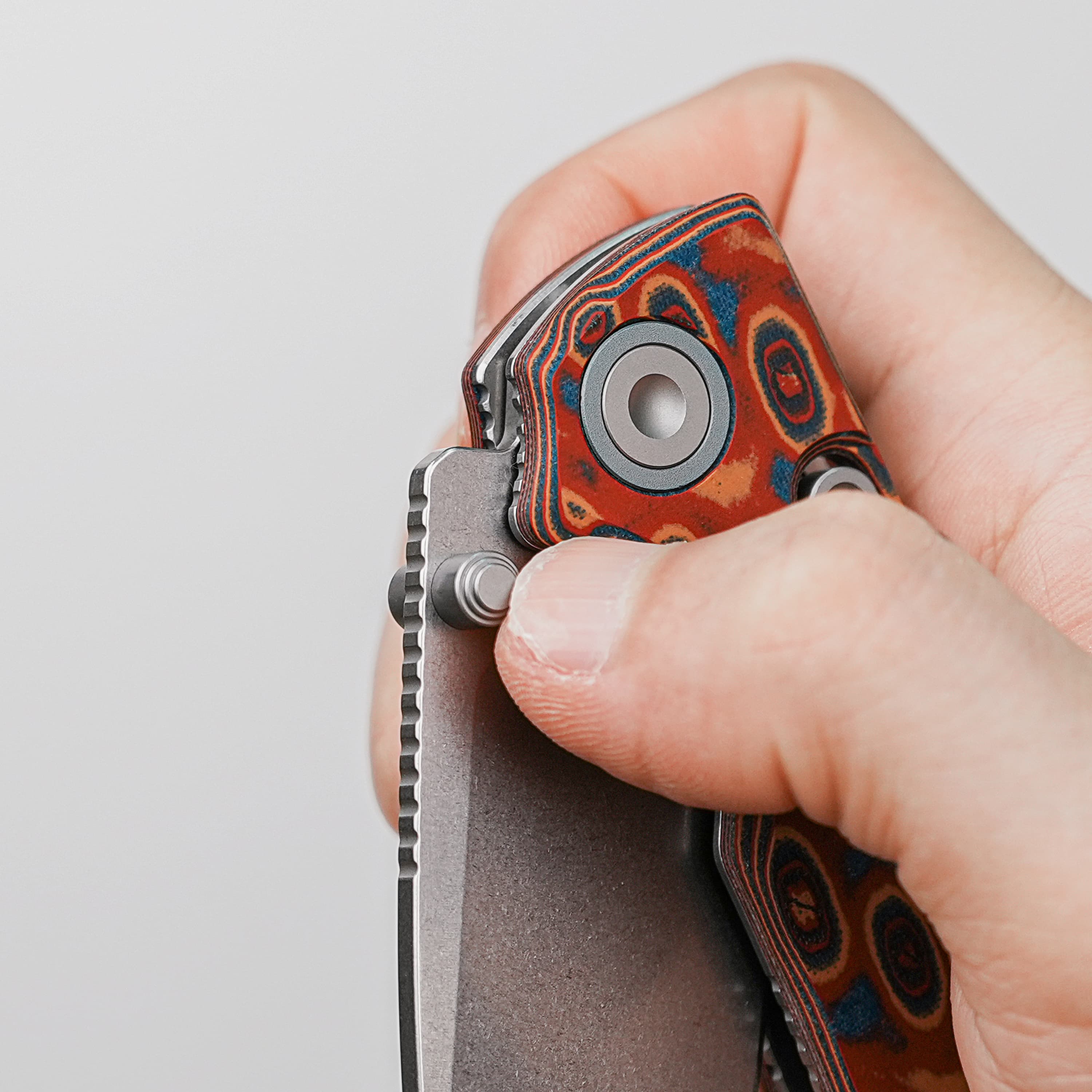 Porcupine - Top Liner Lock  (2.99" 14C28N Blade & Micarta Handle) - A2613