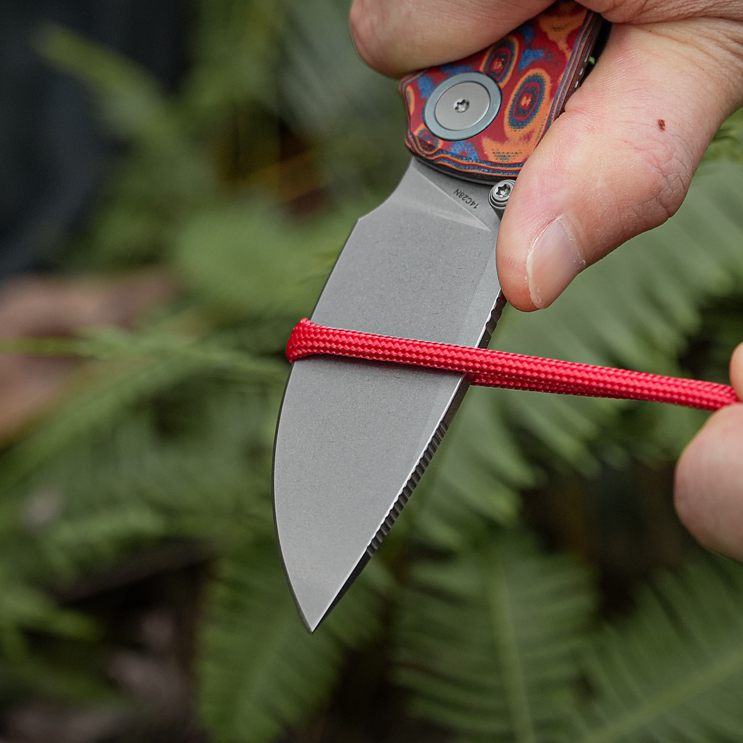 Porcupine Micarta Camp Knife | Tough Folder for Wilderness Survival