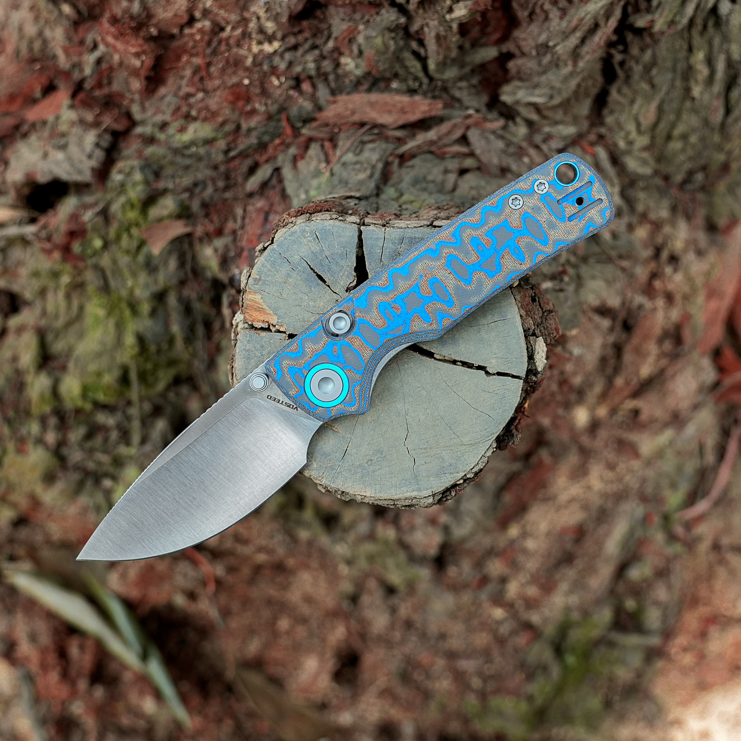 Porcupine - Top Liner Lock  (2.99" 14C28N Blade & Micarta Handle) - A2614