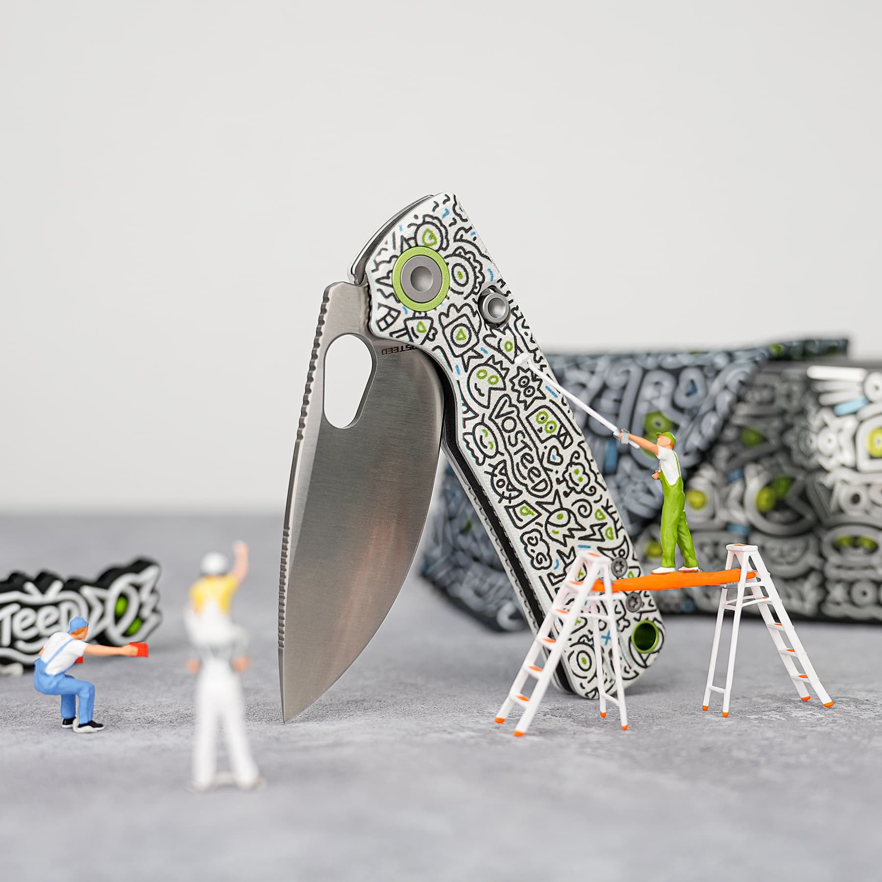 Porcupine - Top Liner Lock (2.99" 14C28N Blade & G10 Handle) - A2620