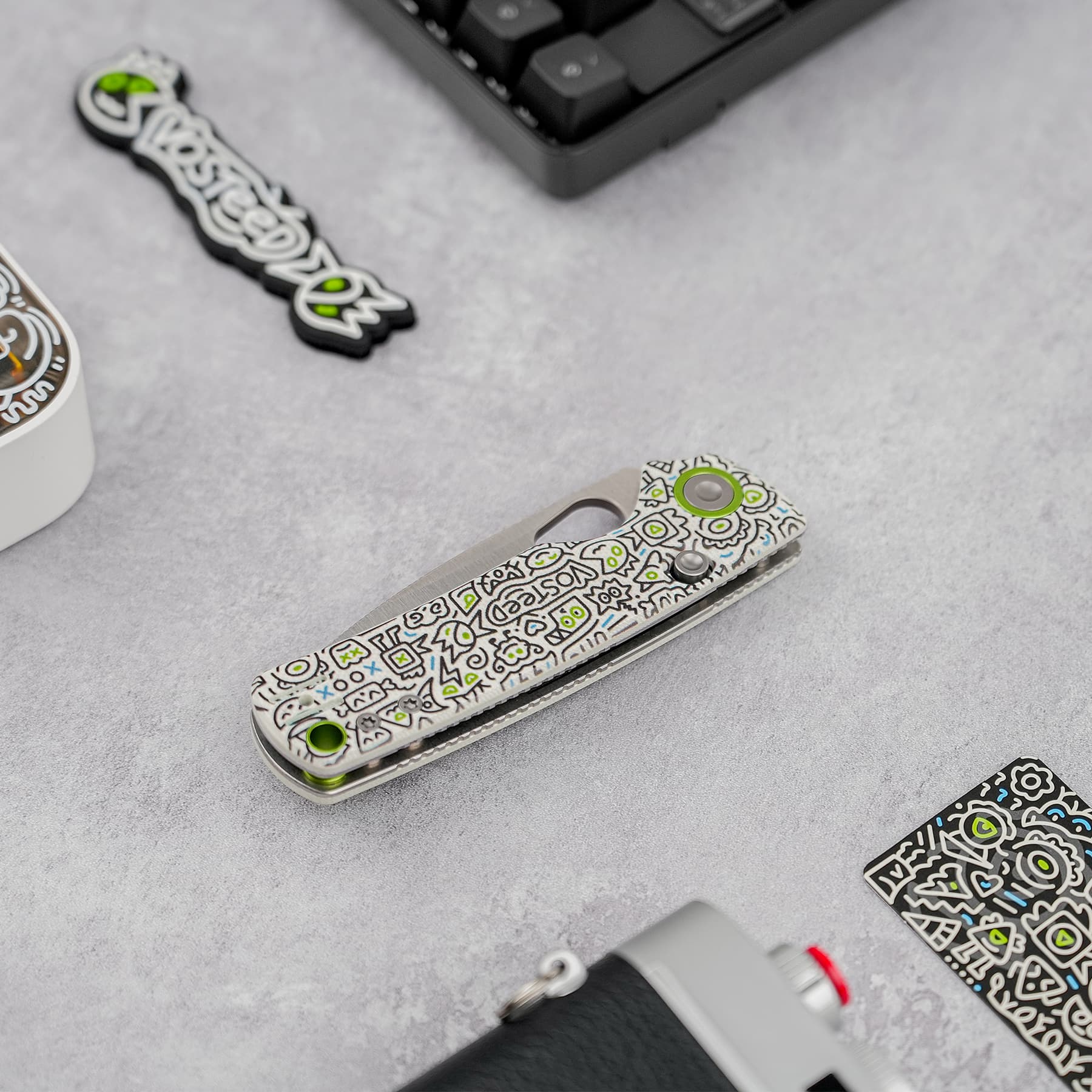 Porcupine - Top Liner Lock (2.99" 14C28N Blade & G10 Handle) - A2620