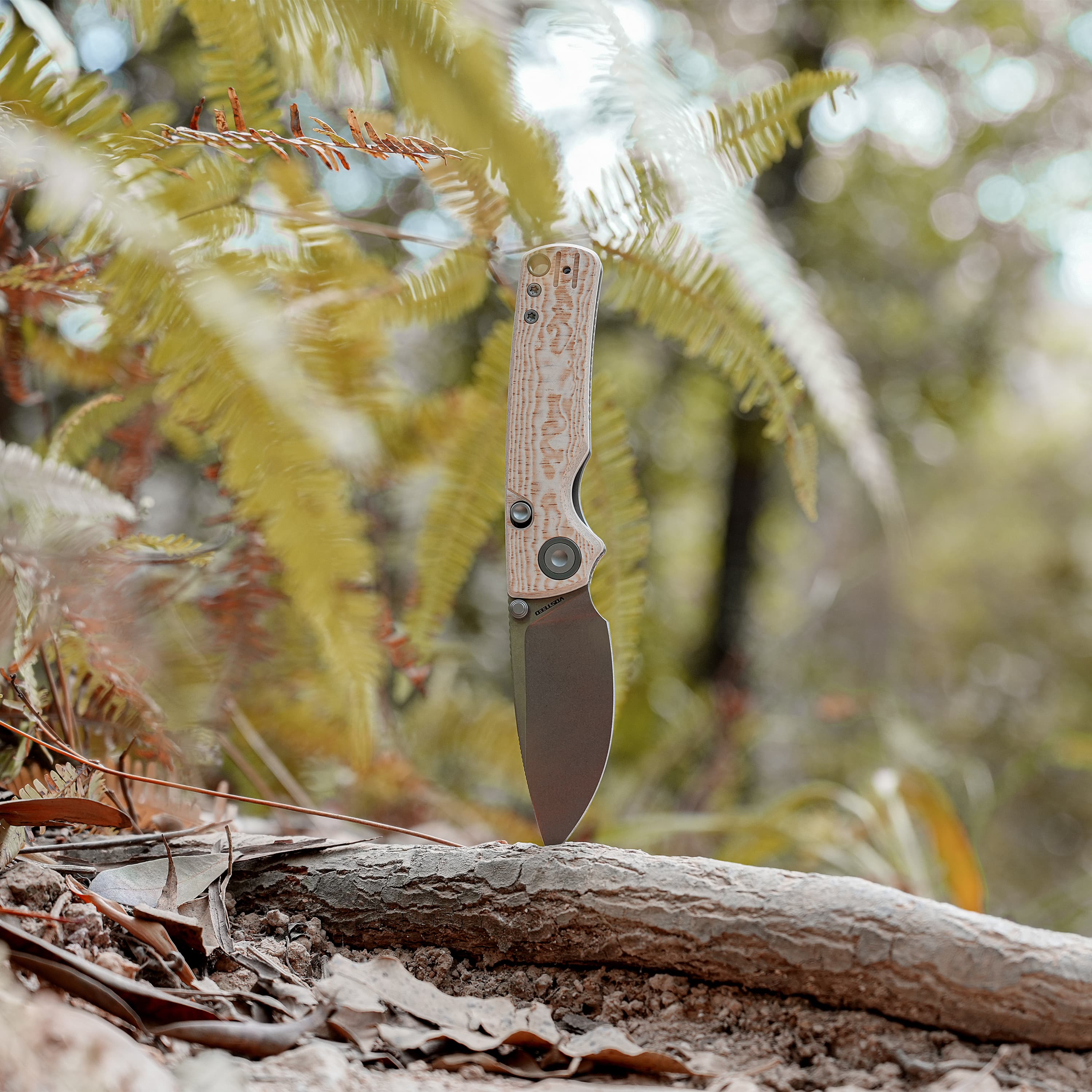 Porcupine - Top Liner Lock (2.99" 14C28N Blade & Bamboo Micarta Handle) - A2626