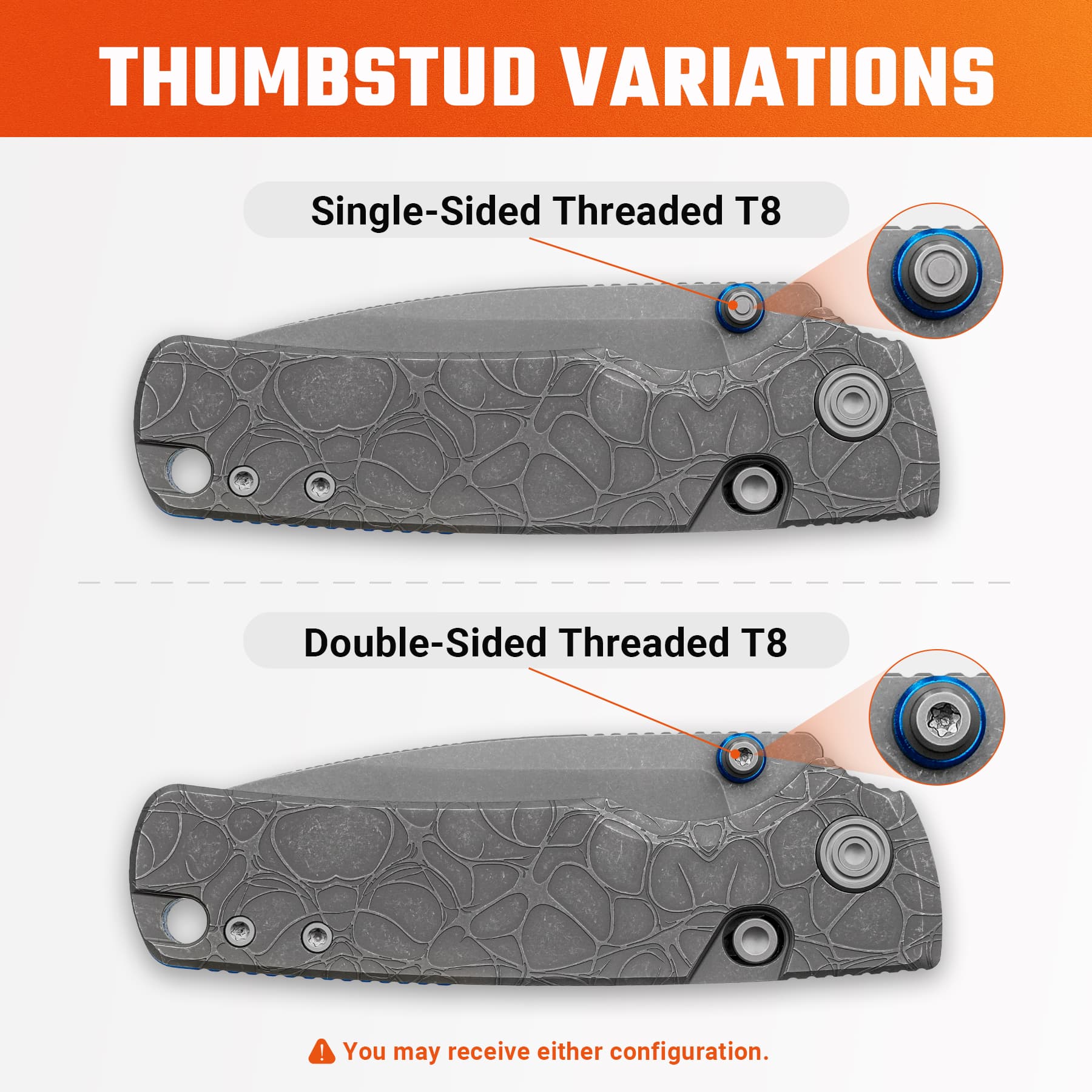 Porcupine TiSlim™ - Top Liner Lock (3.04" S90V Blade & Titanium Handle) - A4805
