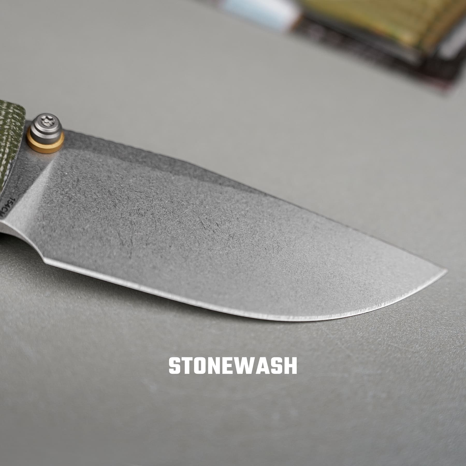 Porcupine ModSwap™ - Crossbar Lock Knife (3.08" 154CM Blade & Micarta Handle) - A3104