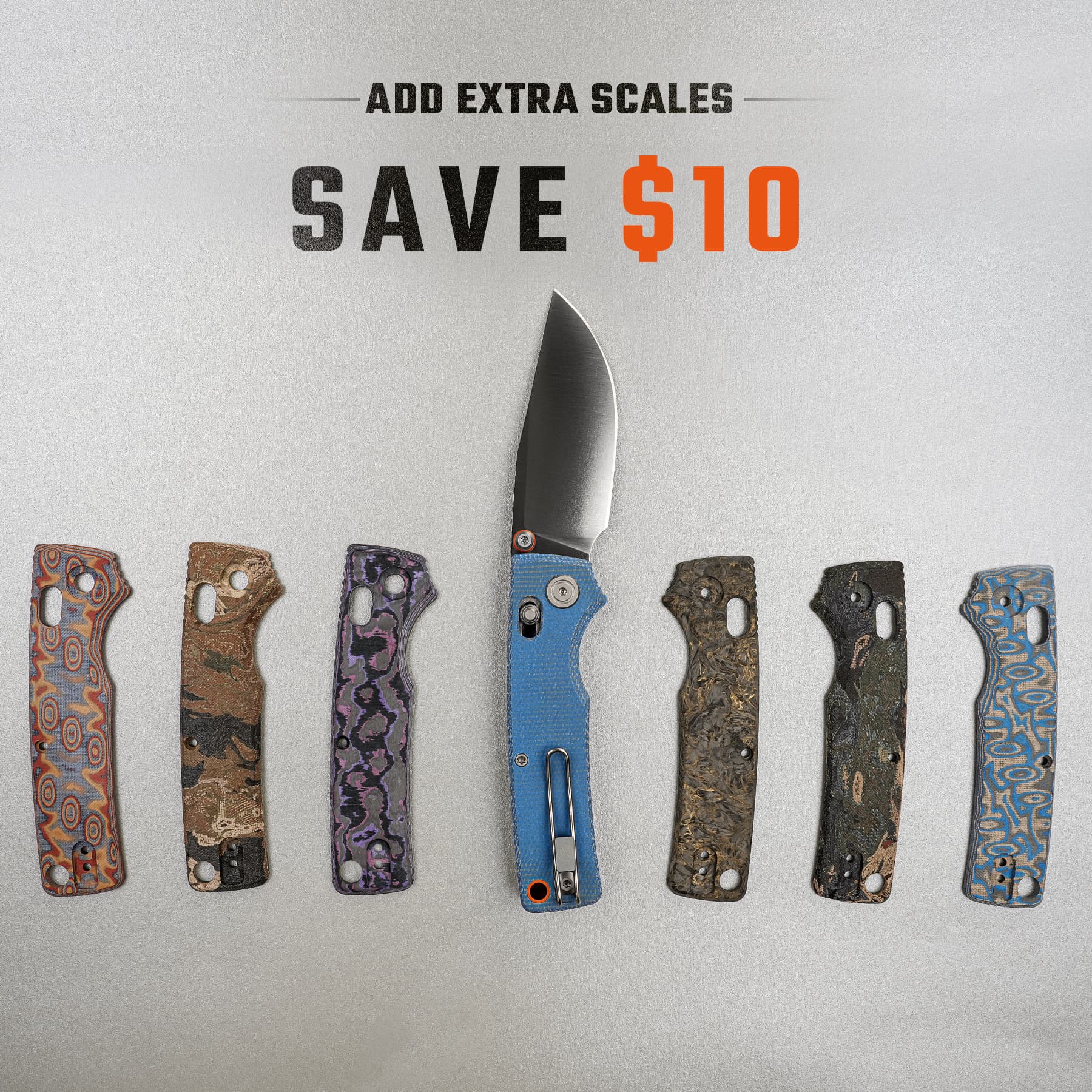 Porcupine ModSwap™ - Crossbar Lock Knife (3.08