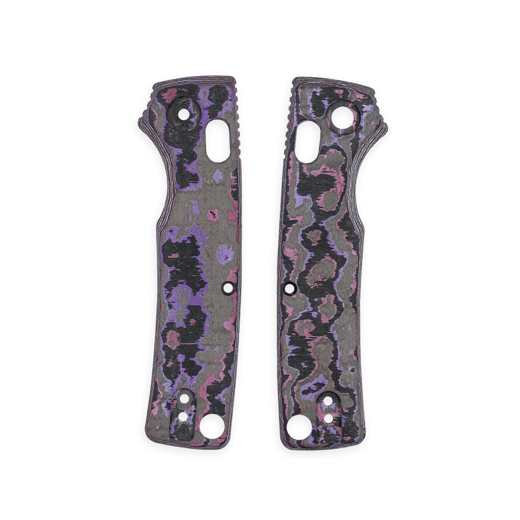 Porcupine ModSwap™ Handle Scales Kits - Purple Haze Fatcarbon - W0302