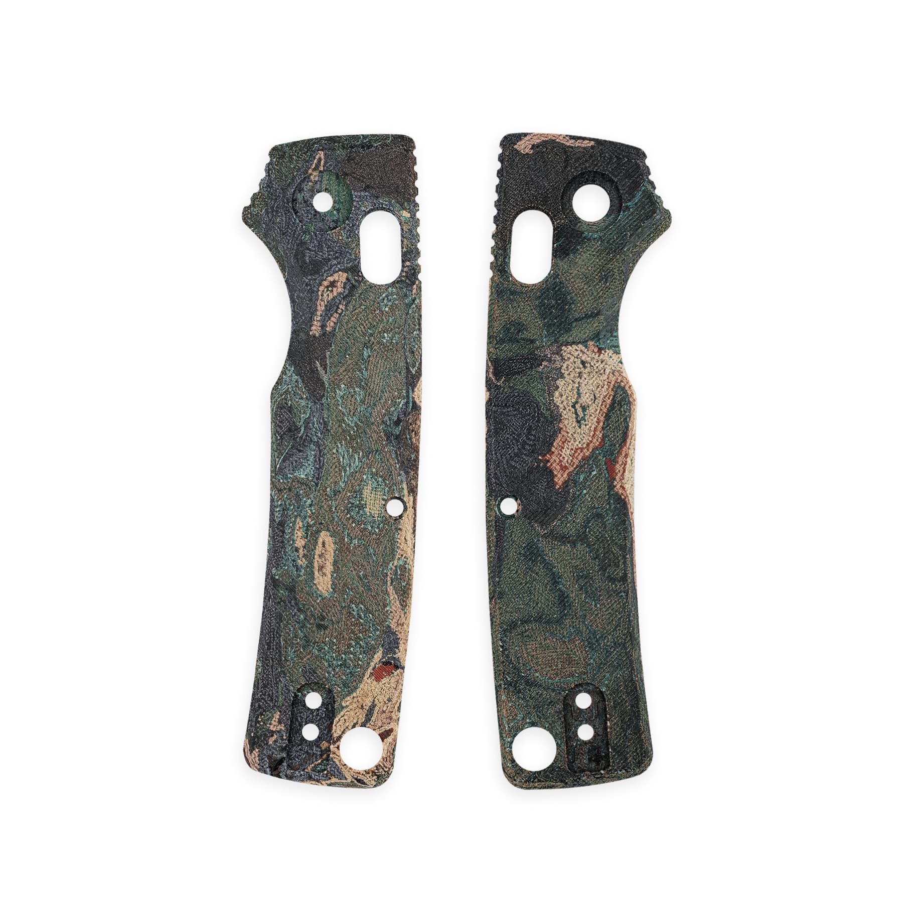 Porcupine ModSwap™ Handle Scales Kits - Green Current Micarta - W0304