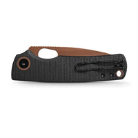Porcupine - Top Liner Lock  (2.99" 14C28N Blade & Micarta Handle) - A2602 - AMZ EXCLUSIVE