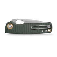 Porcupine - Top Liner Lock  (2.99" 14C28N Blade & Micarta Handle) - A2606