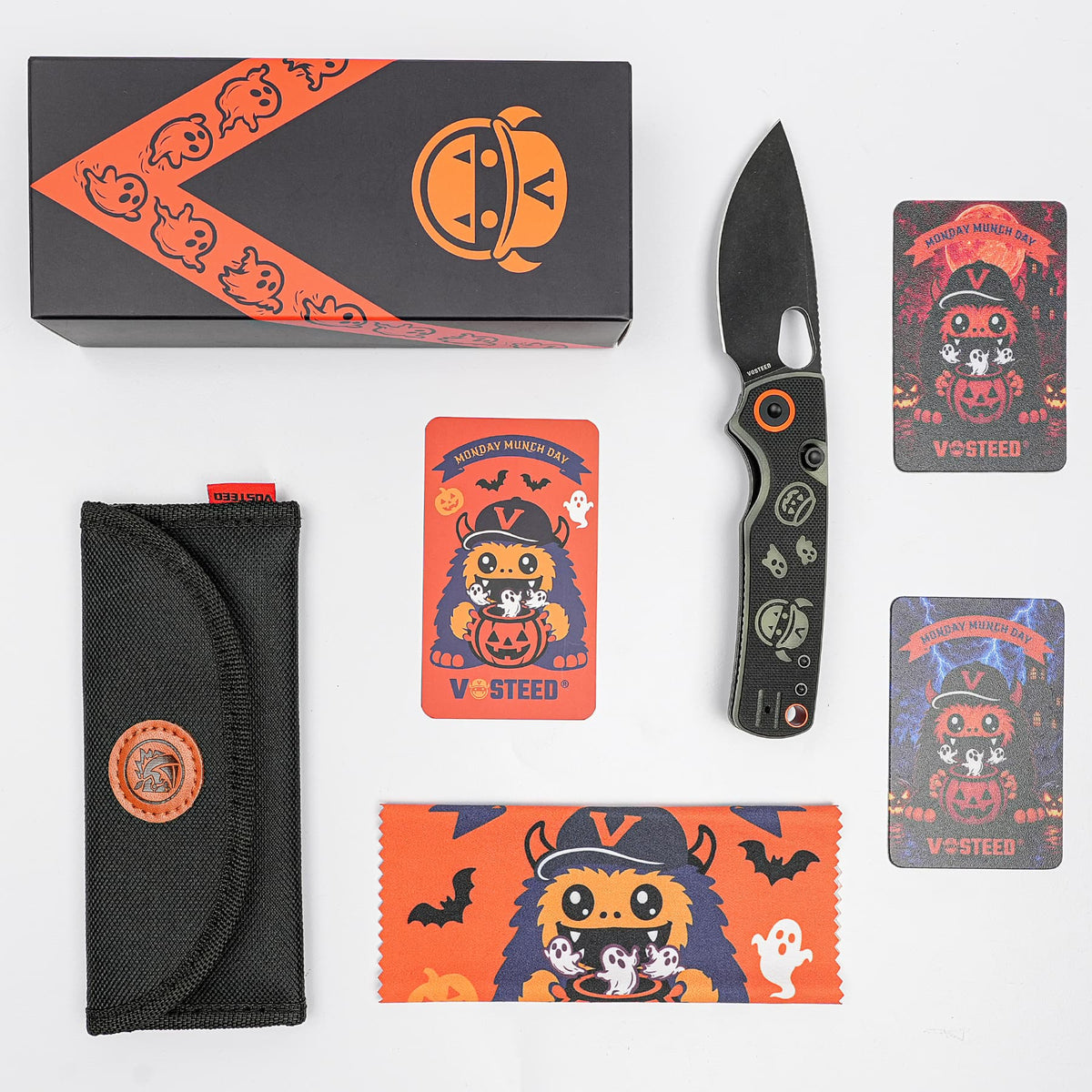 Coming Soon - Porcupine - Top Liner Lock (2.99" 14C28N Blade & G10 & Glow-in-the-Dark G10 Handle) - A2630