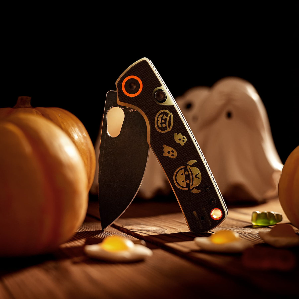 Coming Soon - Porcupine - Top Liner Lock (2.99" 14C28N Blade & G10 & Glow-in-the-Dark G10 Handle) - A2630