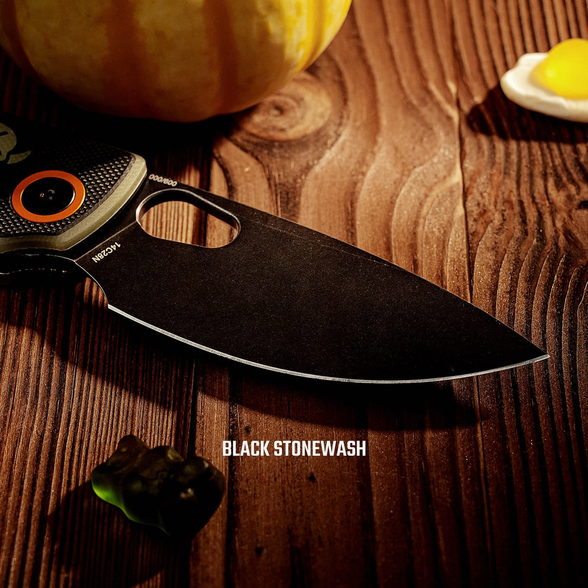 Coming Soon - Porcupine - Top Liner Lock (2.99" 14C28N Blade & G10 & Glow-in-the-Dark G10 Handle) - A2630