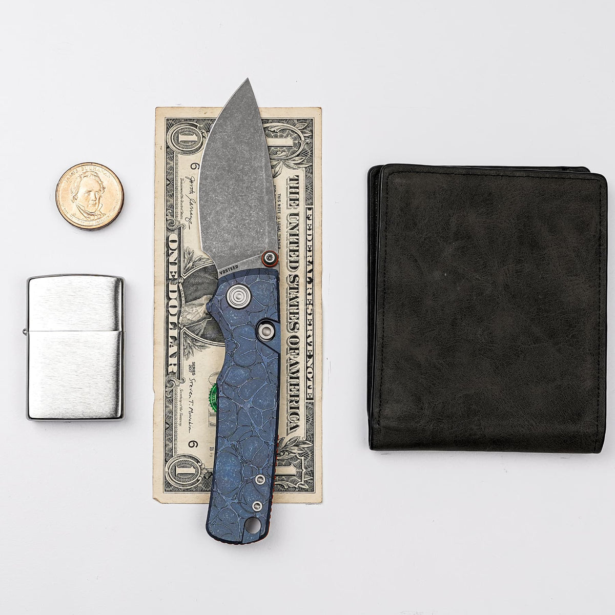 Coming Soon - Porcupine TiSlim® - Top Liner Lock (3.04" S90V Blade & Titanium Handle) - A4814