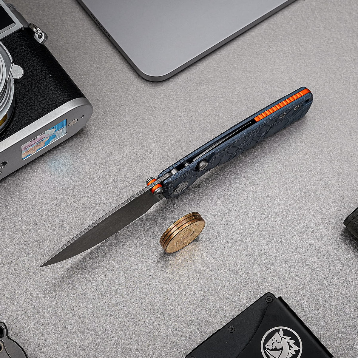 Coming Soon - Porcupine TiSlim® - Top Liner Lock (3.04" S90V Blade & Titanium Handle) - A4814