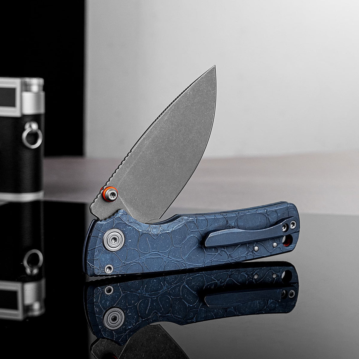 Coming Soon - Porcupine TiSlim® - Top Liner Lock (3.04" S90V Blade & Titanium Handle) - A4814