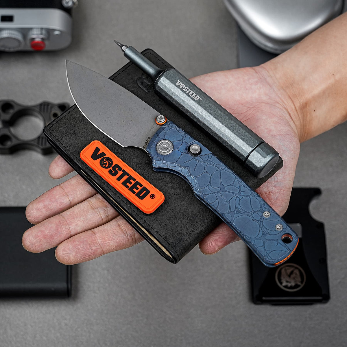 Coming Soon - Porcupine TiSlim® - Top Liner Lock (3.04" S90V Blade & Titanium Handle) - A4814