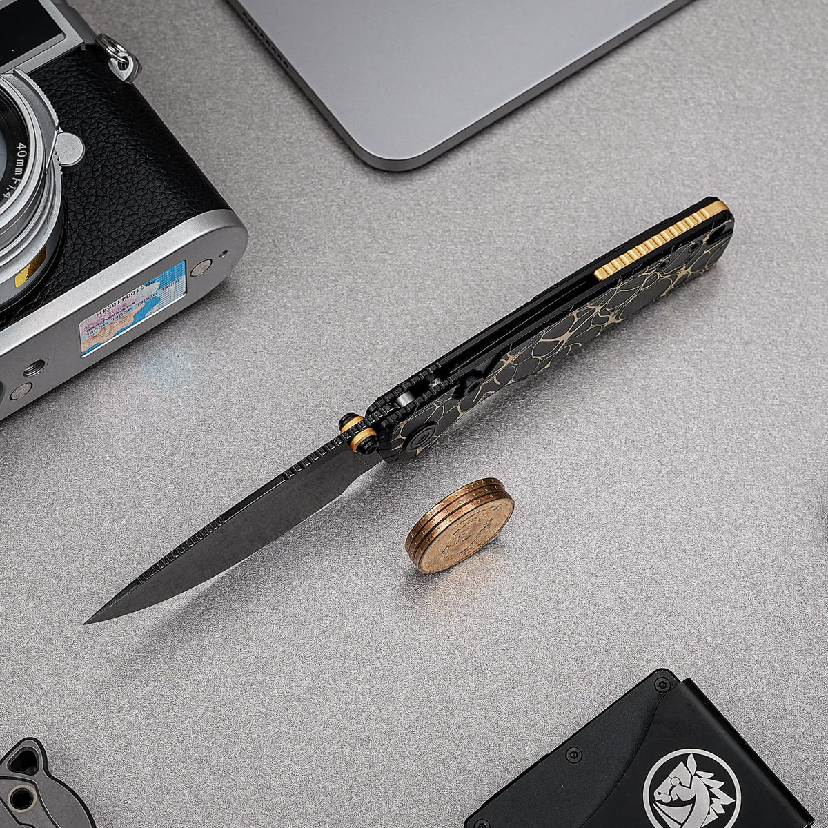 Coming Soon - Porcupine TiSlim® - Top Liner Lock (3.04" S90V Blade & Titanium Handle) - A4815