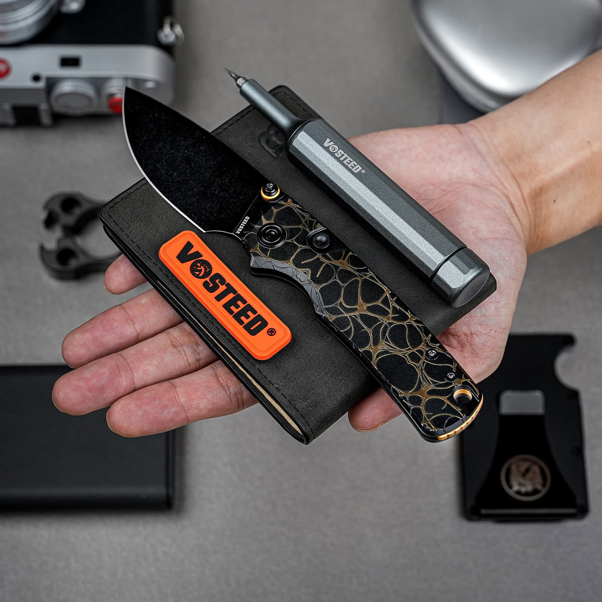 Coming Soon - Porcupine TiSlim® - Top Liner Lock (3.04" S90V Blade & Titanium Handle) - A4815
