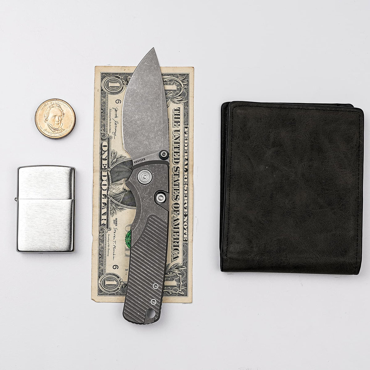 Coming Soon - Porcupine TiSlim® - Top Liner Lock (3.04" 154CM Blade & Titanium Handle) - A4820
