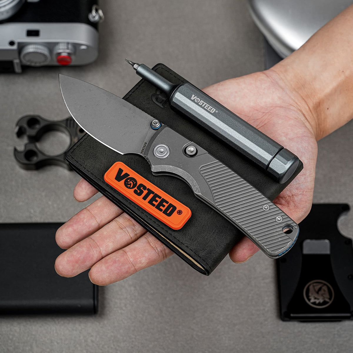 Coming Soon - Porcupine TiSlim® - Top Liner Lock (3.04" 154CM Blade & Titanium Handle) - A4820