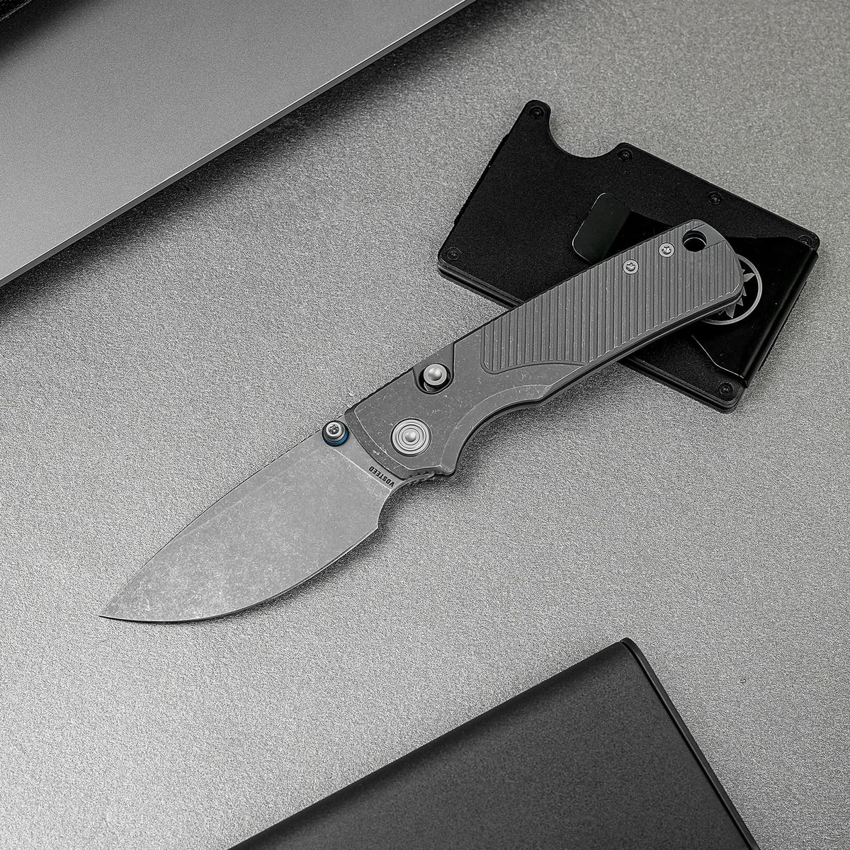 Coming Soon - Porcupine TiSlim® - Top Liner Lock (3.04" 154CM Blade & Titanium Handle) - A4820