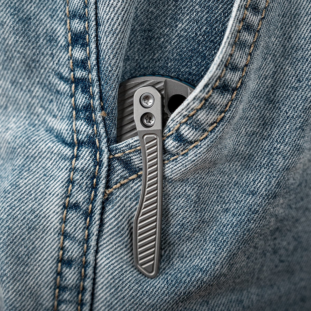 Coming Soon - Porcupine TiSlim® - Top Liner Lock (3.04" 154CM Blade & Titanium Handle) - A4820