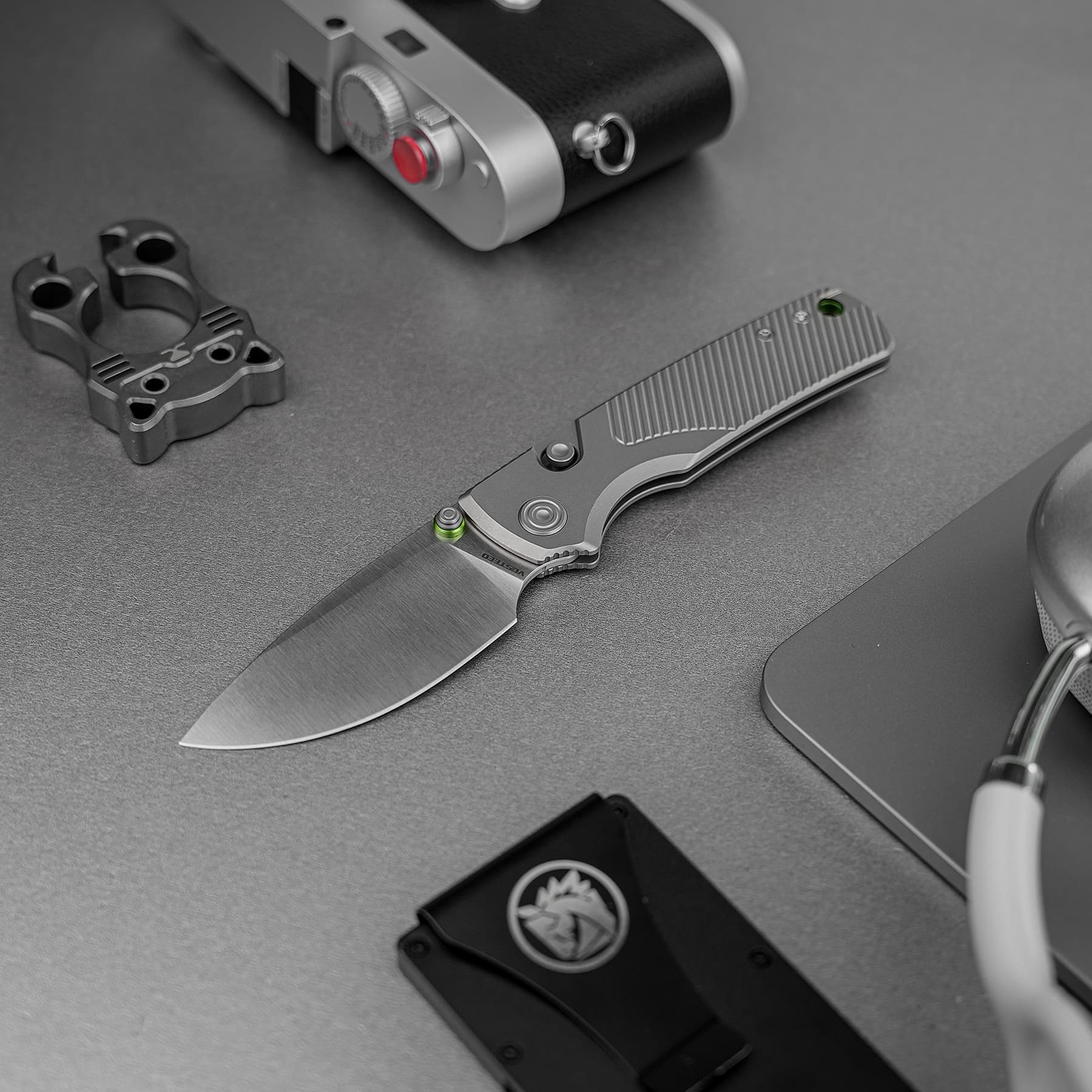 Porcupine TiSlim™ - Top Liner Lock (3.04" 154CM Blade & Titanium Handle) - A4801