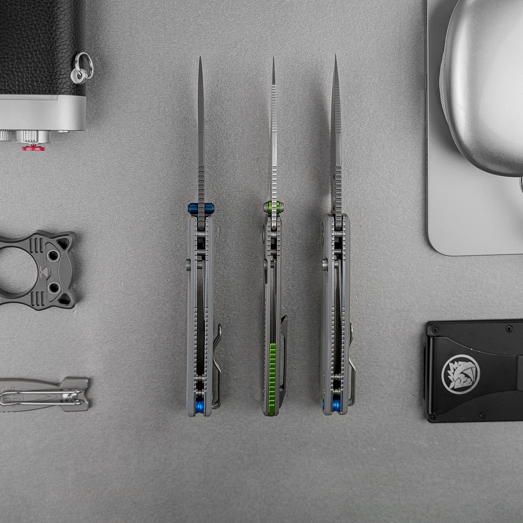 Porcupine TiSlim™ - Top Liner Lock (3.04" 154CM Blade & Titanium Handle) - A4801