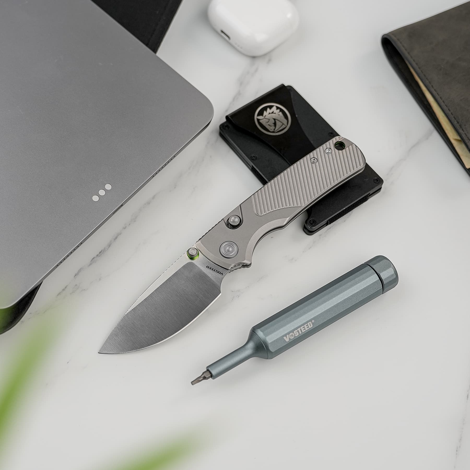 Porcupine TiSlim™ - Top Liner Lock (3.04" 154CM Blade & Titanium Handle) - A4801