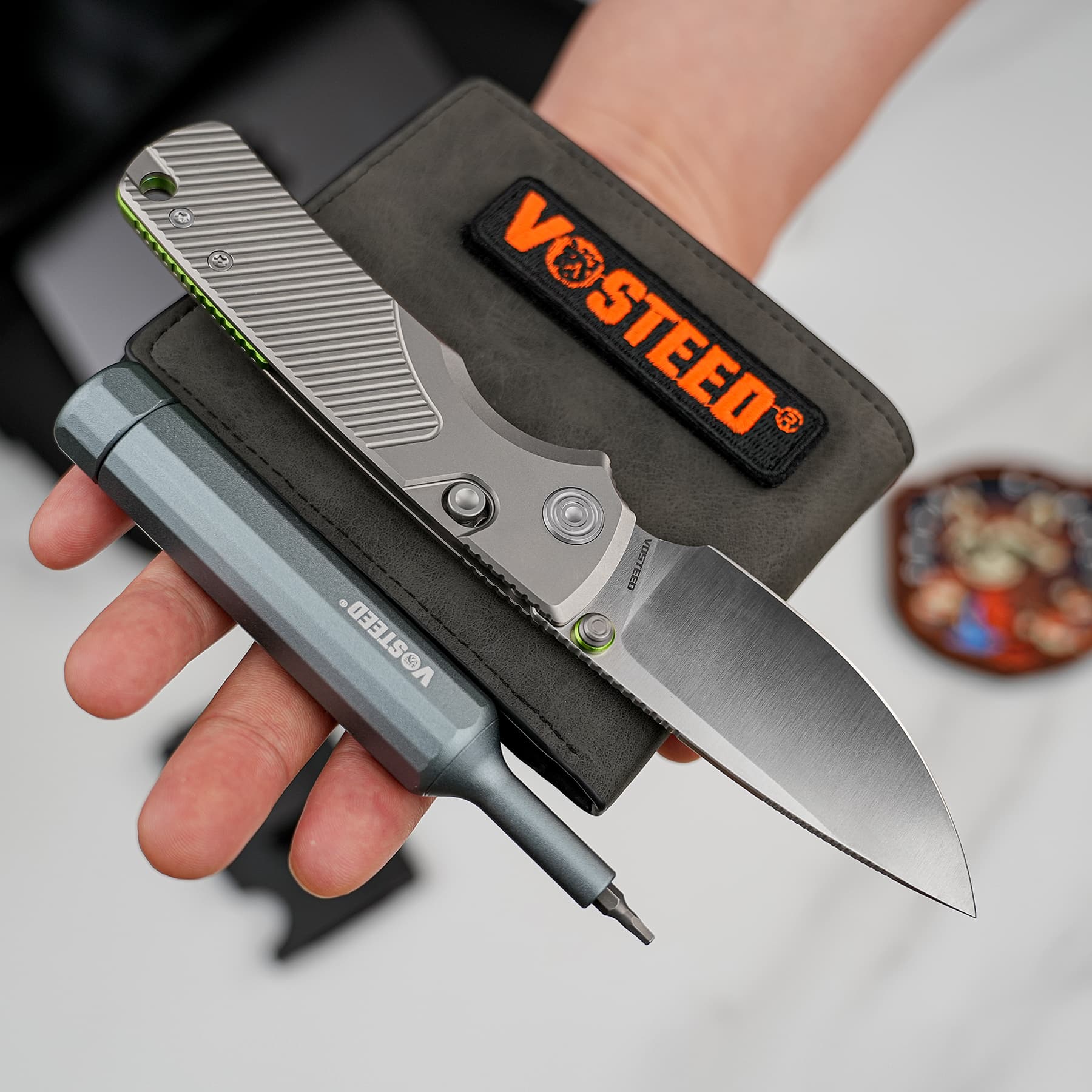 Porcupine TiSlim™ - Top Liner Lock (3.04" 154CM Blade & Titanium Handle) - A4801