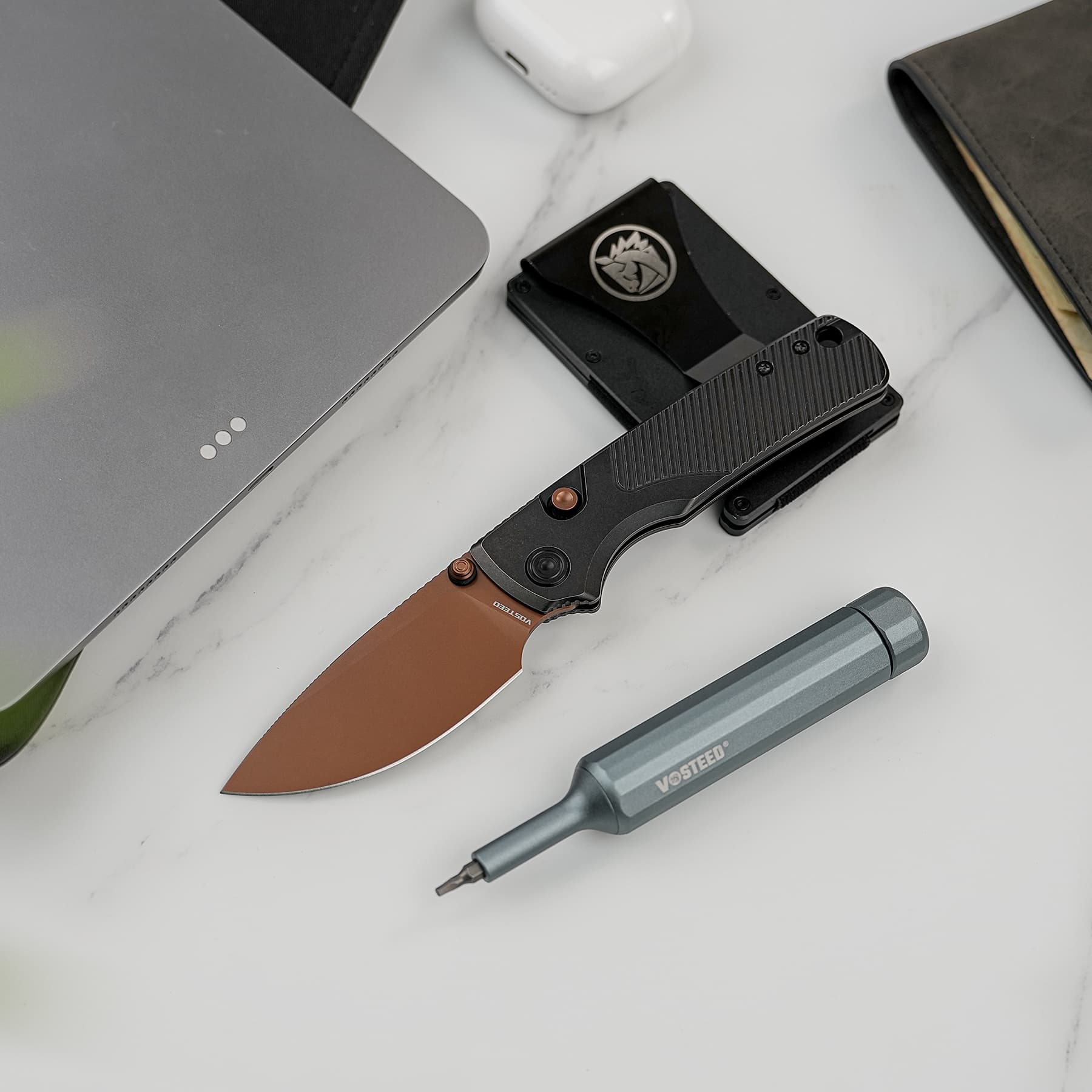 Porcupine TiSlim™ - Top Liner Lock (3.04" 154CM Blade & Titanium Handle) - A4802