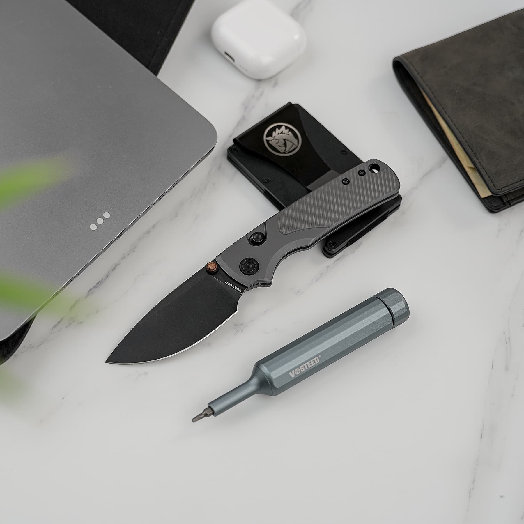 Porcupine TiSlim™ - Top Liner Lock (3.04" 154CM Blade & Titanium Handle) - A4804