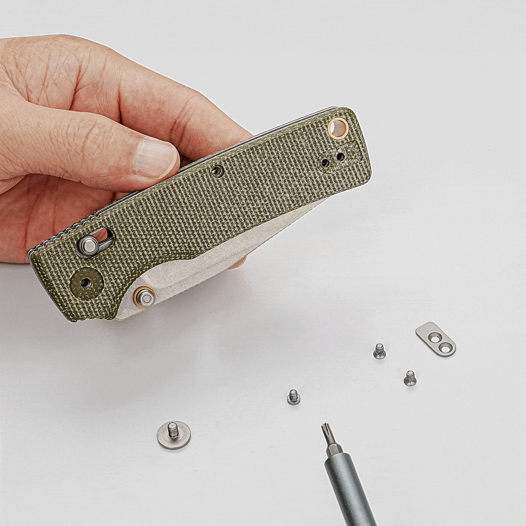 Porcupine ModSwap™ - Crossbar Lock Knife (3.08