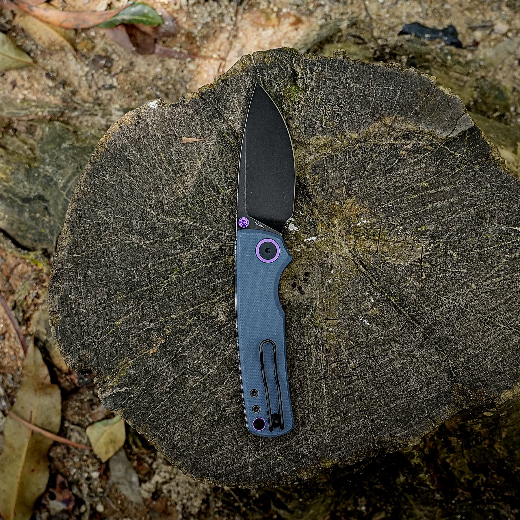 Porcupine- Top Liner Lock (2.99" 14C28N Blade & G10 Handle) - A2628