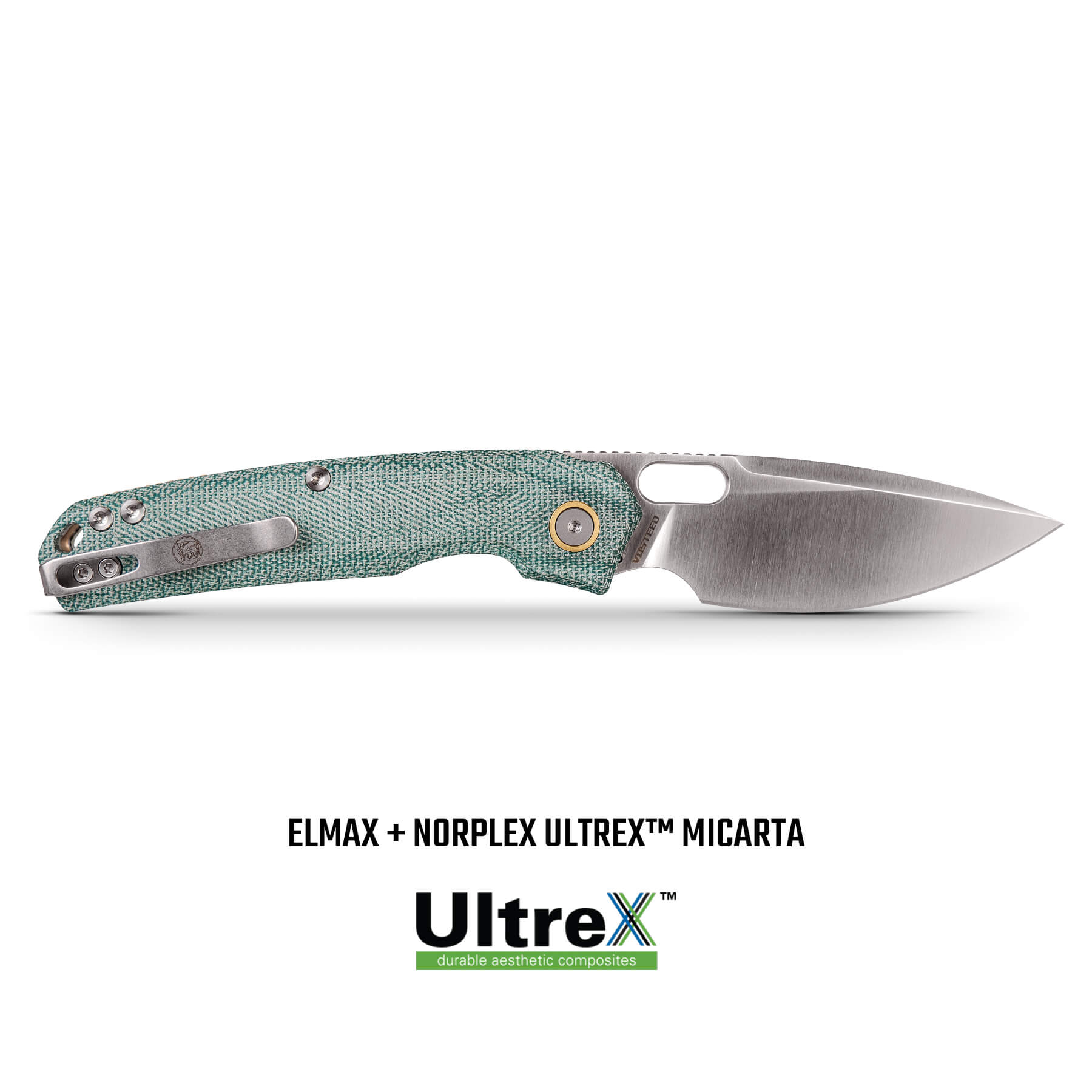 Psyop Pocket Knife | Aluminum Handle Button Lock Speed