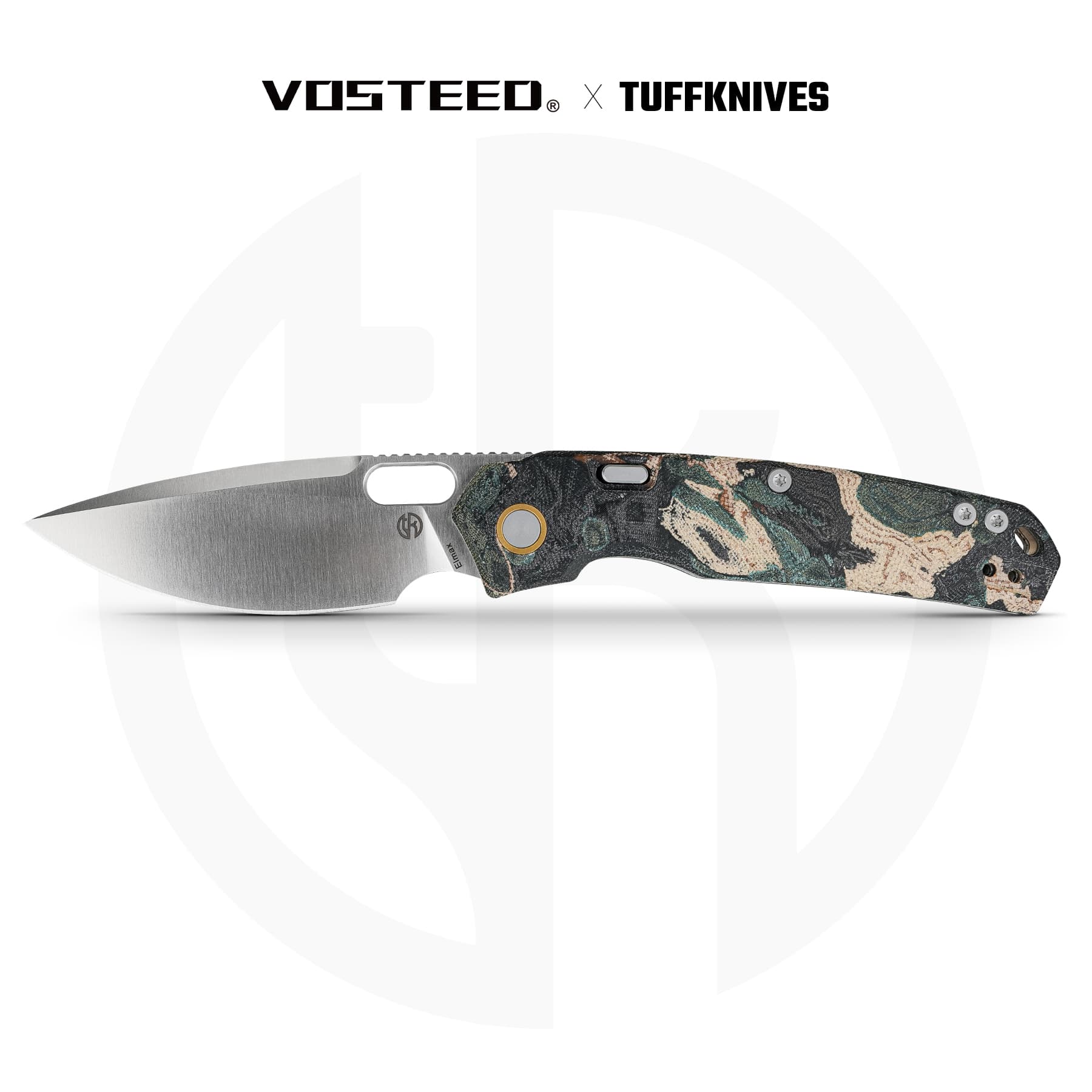 Coming Soon - Psyop - Top Liner Lock Knife (3.32" Elmax Blade & Current Micarta Handle) - A2223