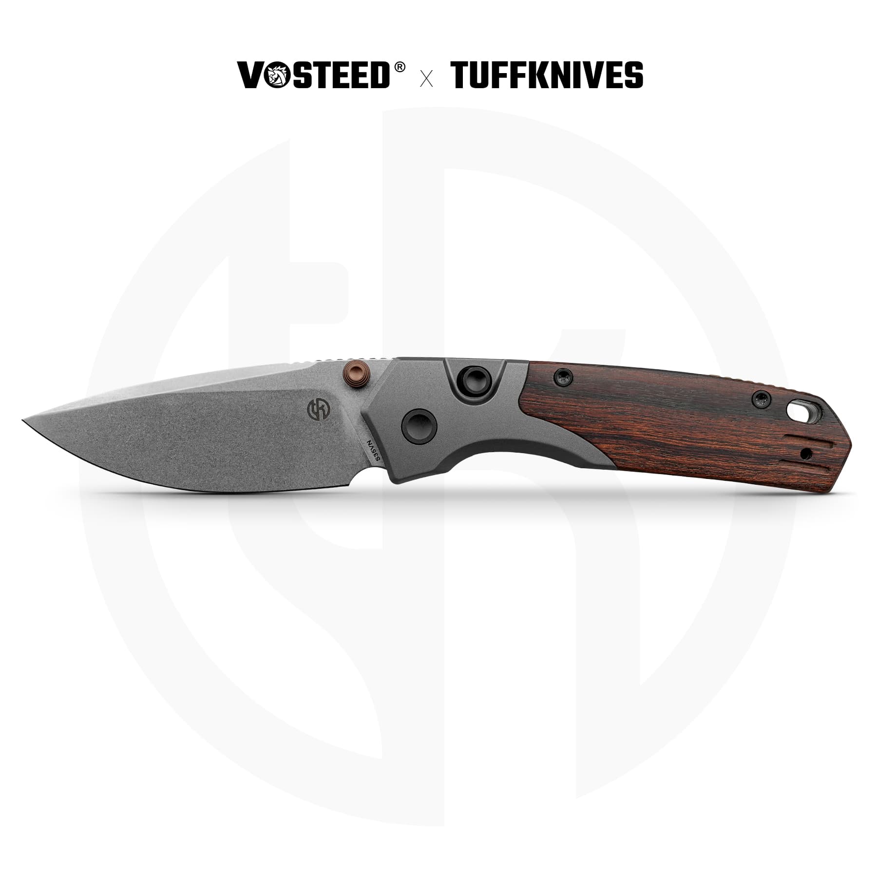 Coming soon - Psyop - Top Liner Lock Knife (2.99" S35VN Blade & Sand Ironwood Handle) - A2228