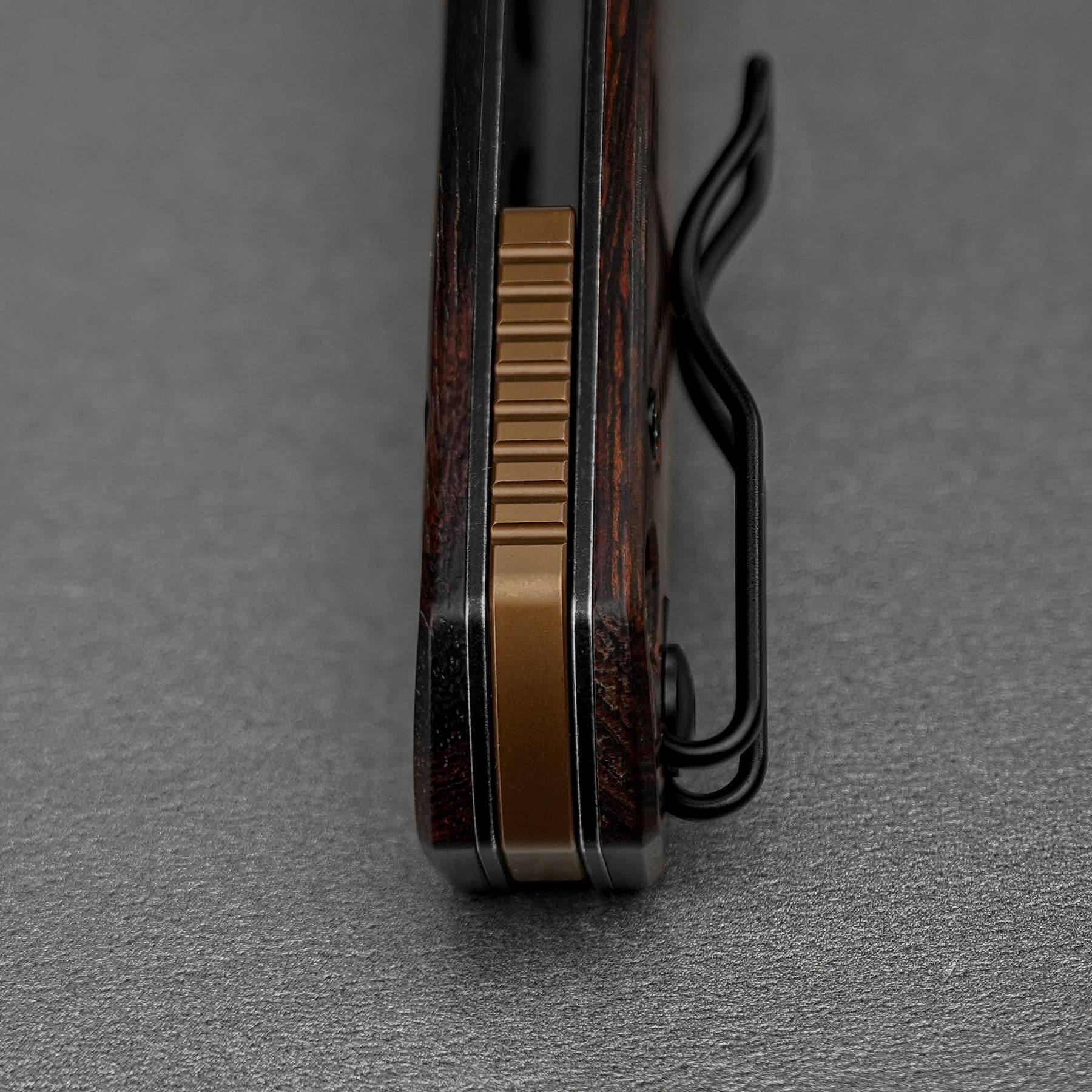 Psyop - Top Liner Lock (2.99" S35VN Blade & Sand Ironwood Handle) - A2228