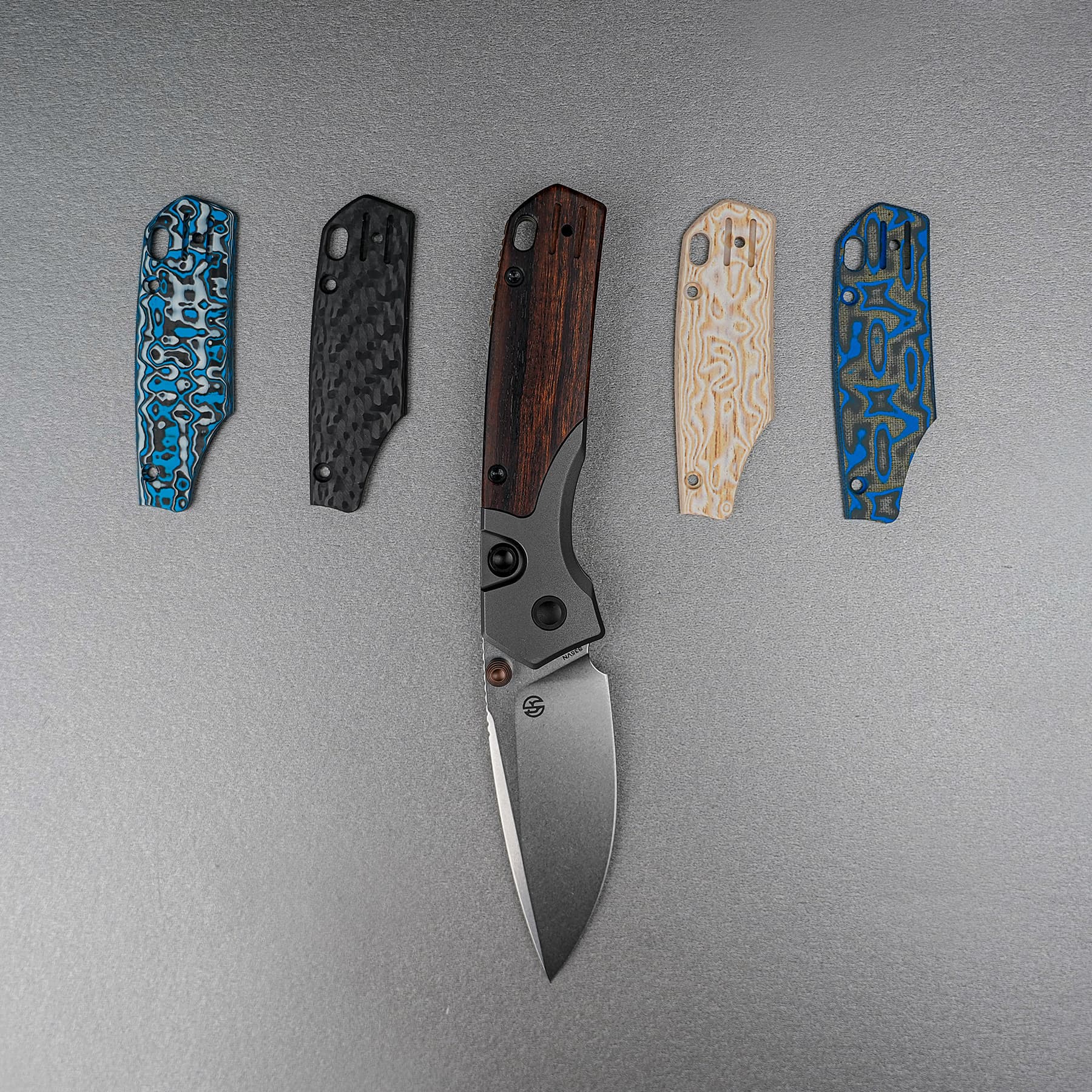 Psyop - Top Liner Lock (2.99" S35VN Blade & Sand Ironwood Handle) - A2228