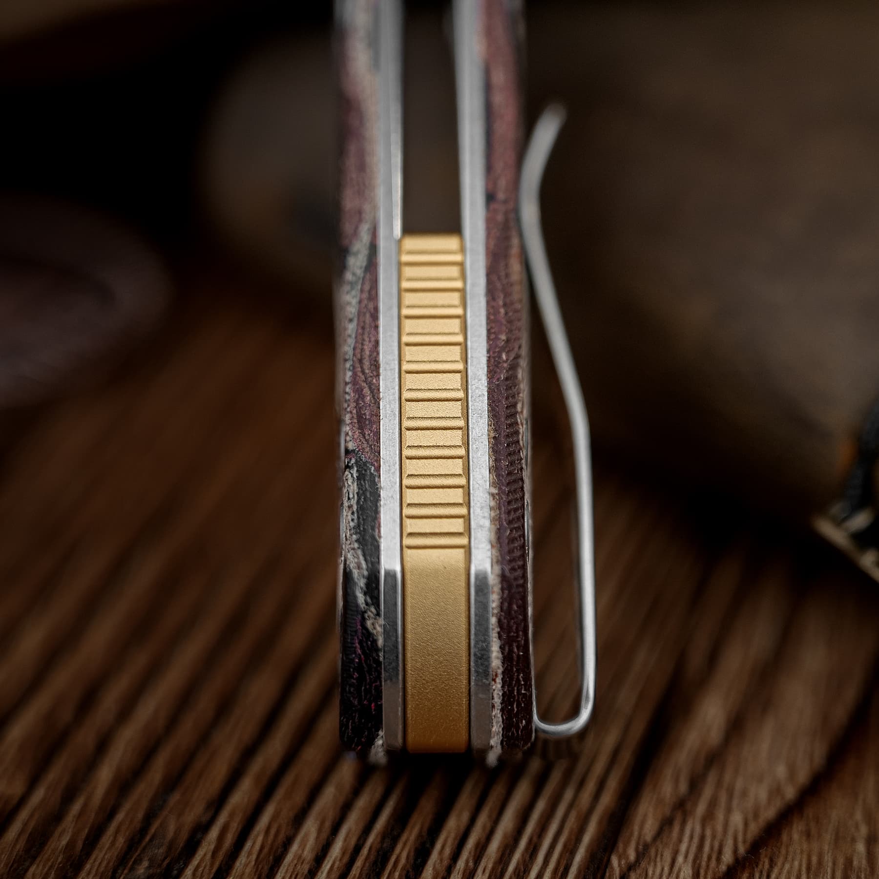 Psyop - Top Liner Lock Knife (3.32" Elmax Blade &  Current Micarta Handle) - A2234