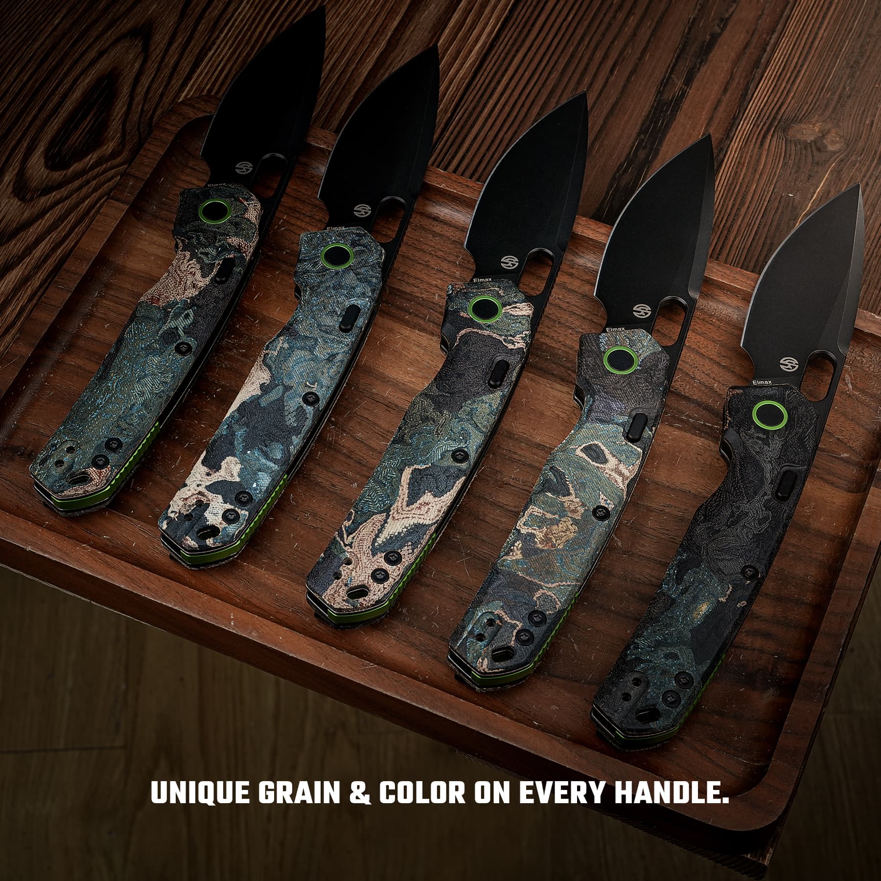 Psyop - Top Liner Lock Knife (3.32" Elmax Blade &  Current Micarta Handle) - A2235