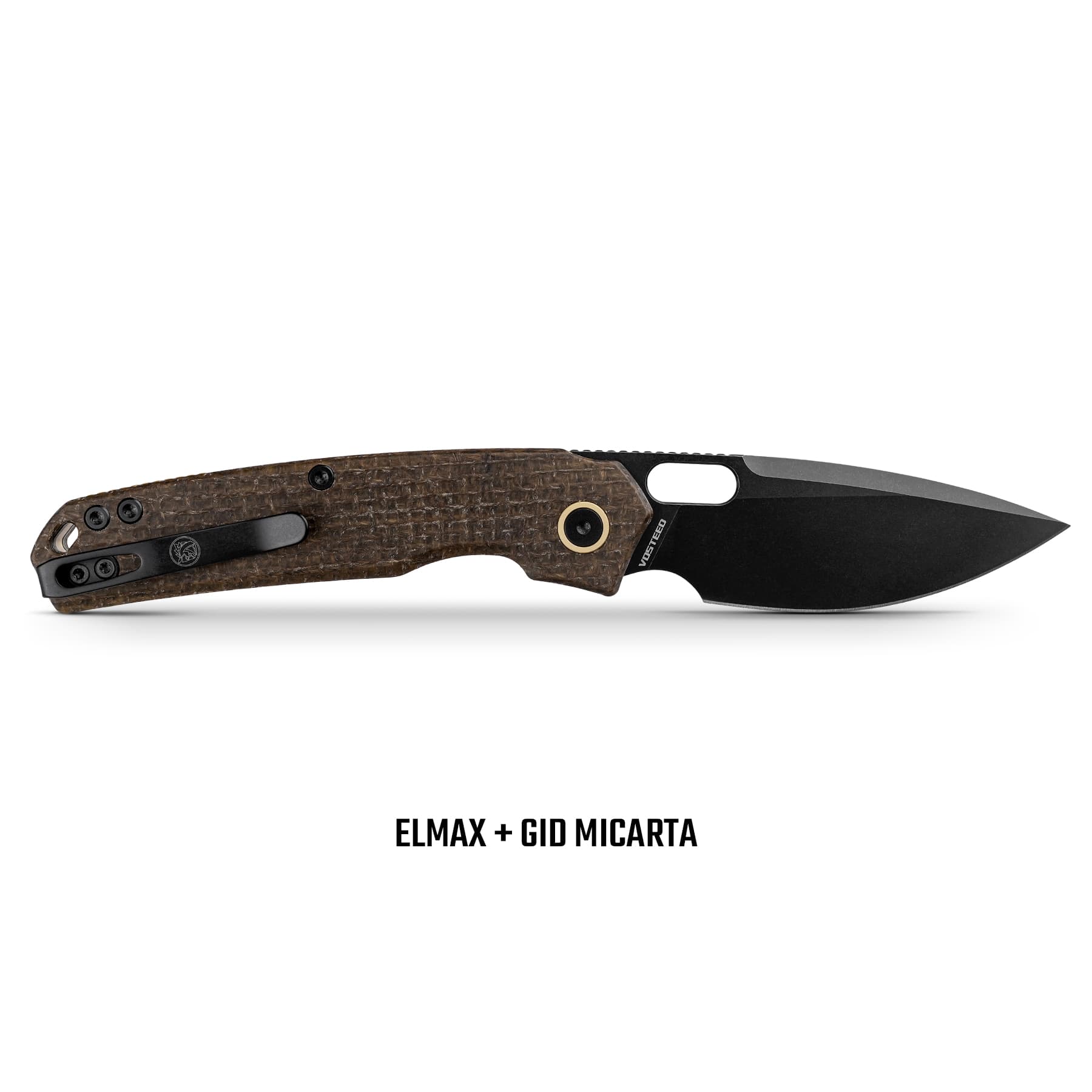Psyop - Top Liner Lock Knife (3.32" Elmax Blade & Glow-in-the-Dark Micarta Handle) - A2237