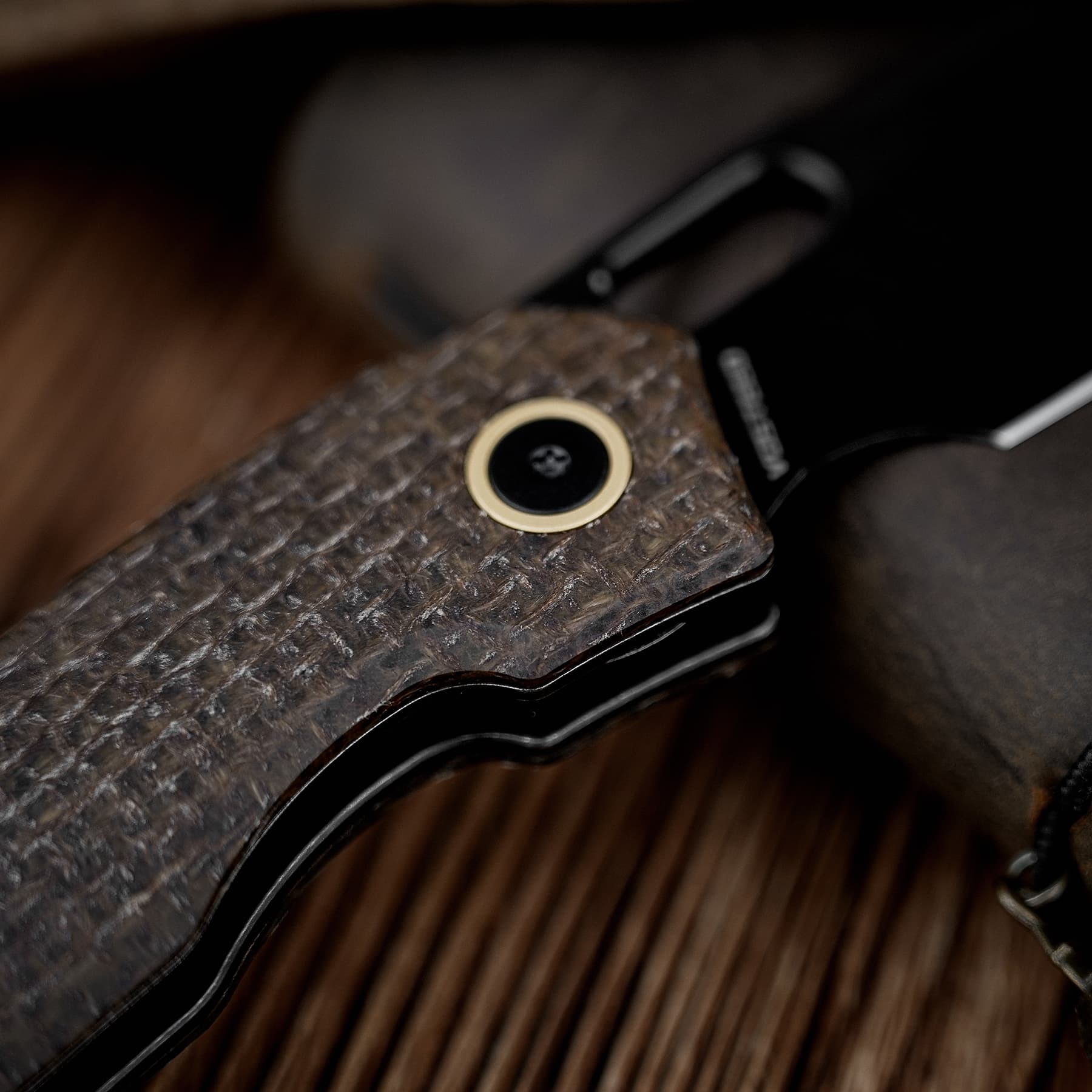 Psyop - Top Liner Lock Knife (3.32" Elmax Blade & Glow-in-the-Dark Micarta Handle) - A2237