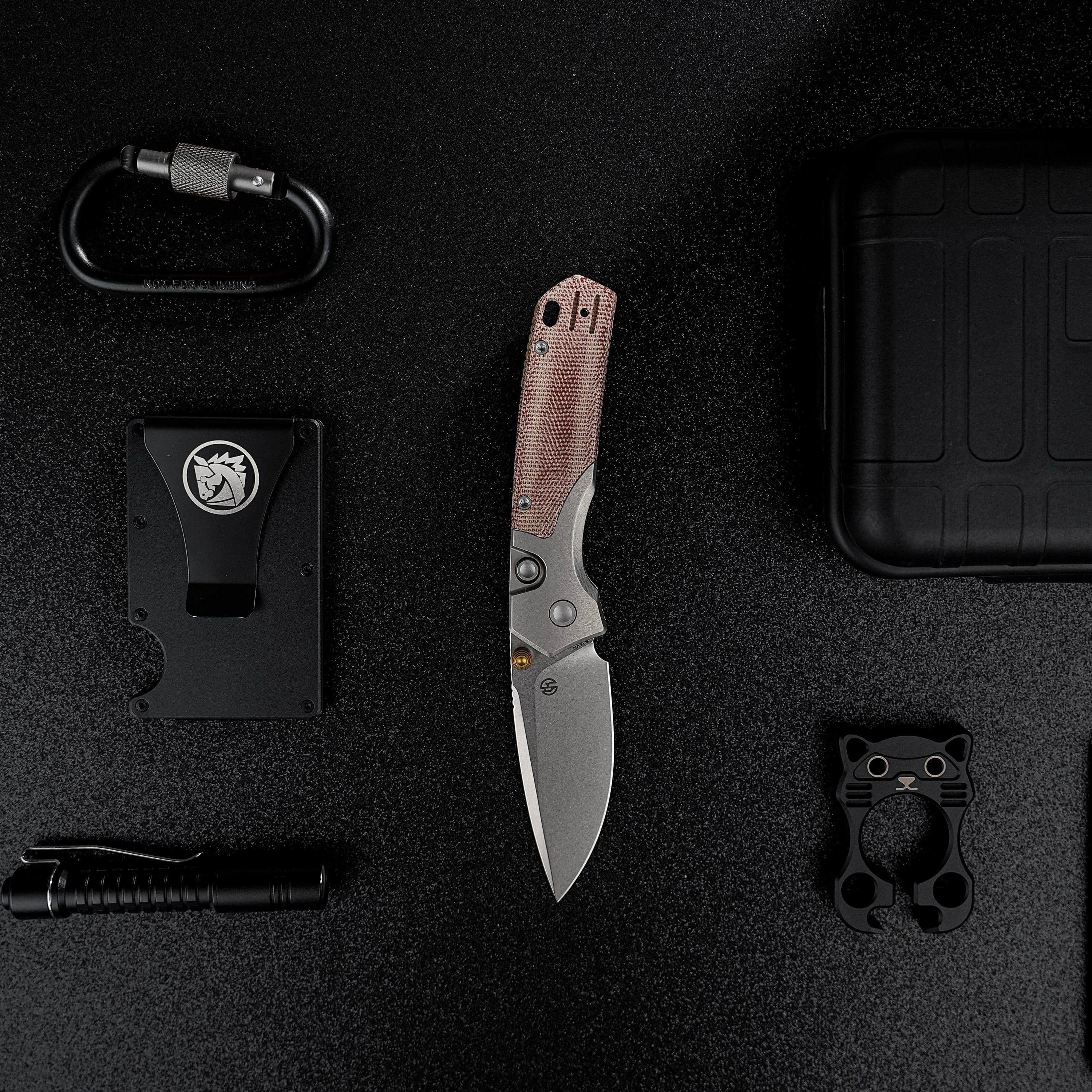 Psyop - Top Liner Lock Knife 2.99" S35VN Blade & Norplex UltreX™ Micarta Handle) - A2217